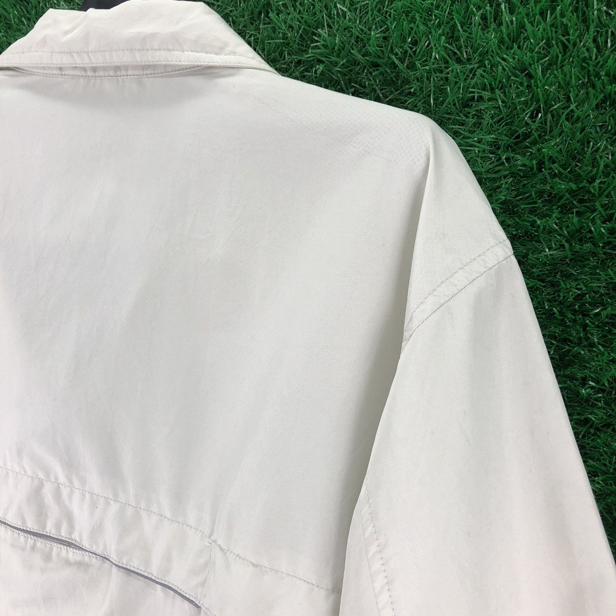 Japanese Brand × Vintage Vintage 90's First Down Zipper Nylon Light Jacket Size US L / EU 52-54 / 3 - 5 Thumbnail