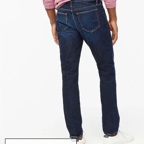 J.Crew J Crew Mens 30x32 Blue Jeans Pants Slim NWT Rigid Actual 32x Size US 30 / EU 46 - 2 Thumbnail