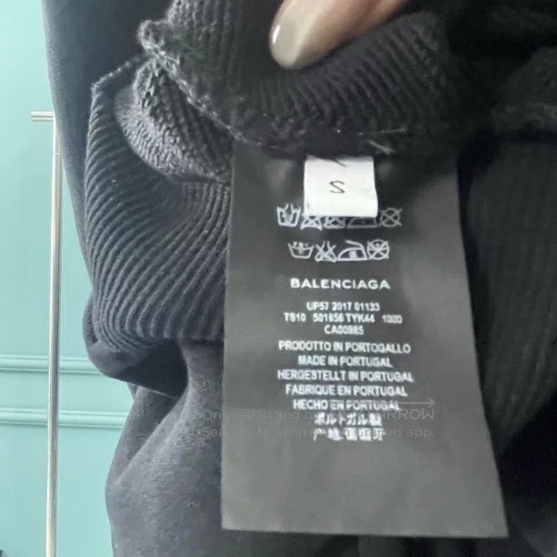 Balenciaga Balenciaga Wheat ear logo black hoodie Size US S / EU 44-46 / 1 - 2 Thumbnail