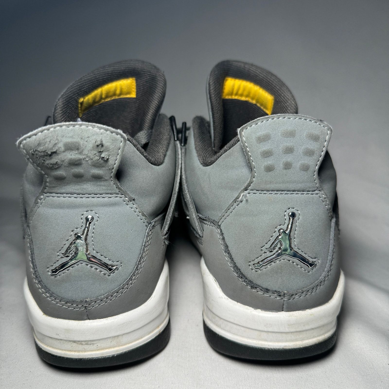 Jordan Brand × Nike Size 7 Nike Air Jordan 4 Retro GS Cool Grey 2019 Men's Shoes Size US 7 / EU 40 - 6 Thumbnail
