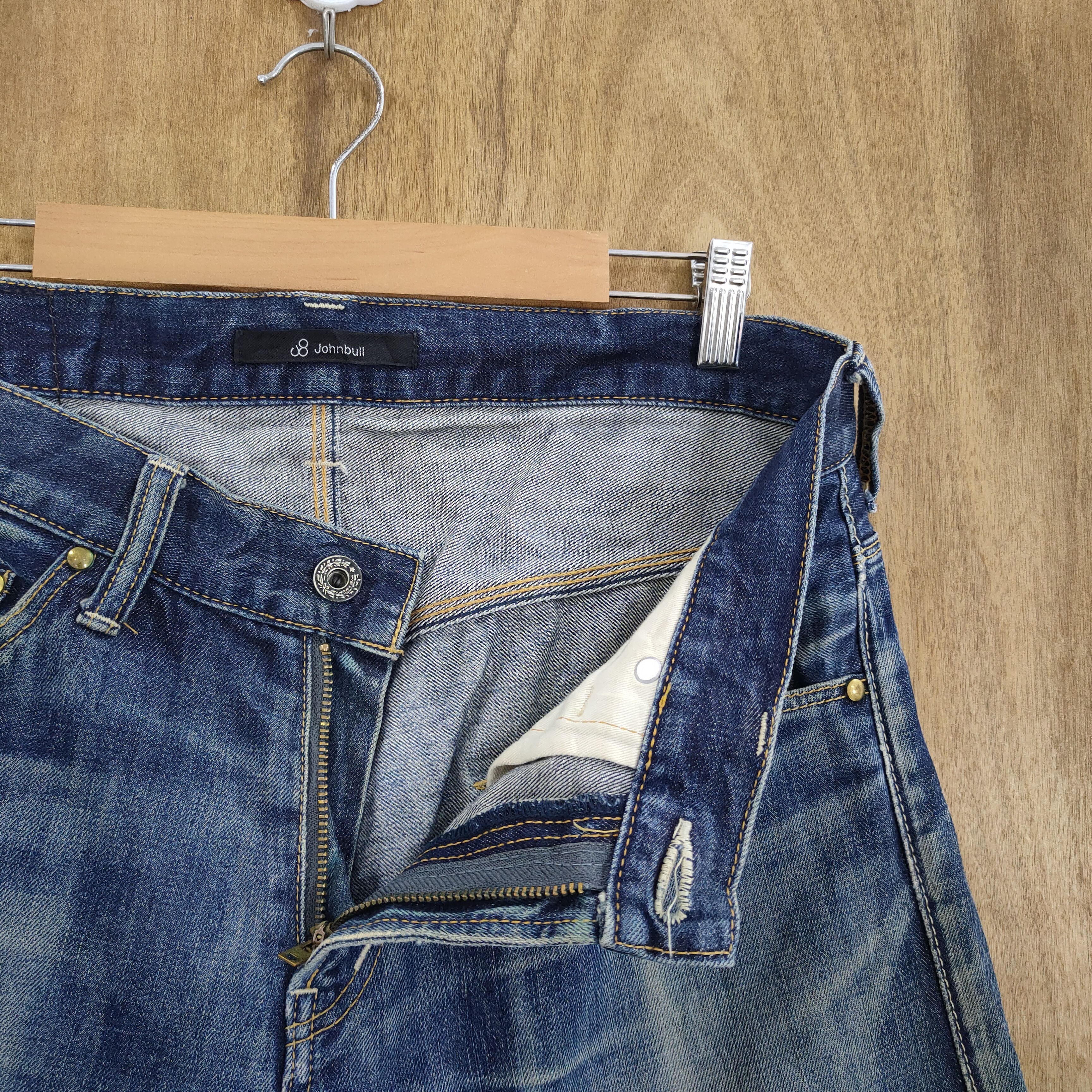 Jean × Johnbull 32×32 💥 VINTAGE JOHN BULL DISTRESSED JEANS PANTS Size US 32 / EU 48 - 13 Thumbnail