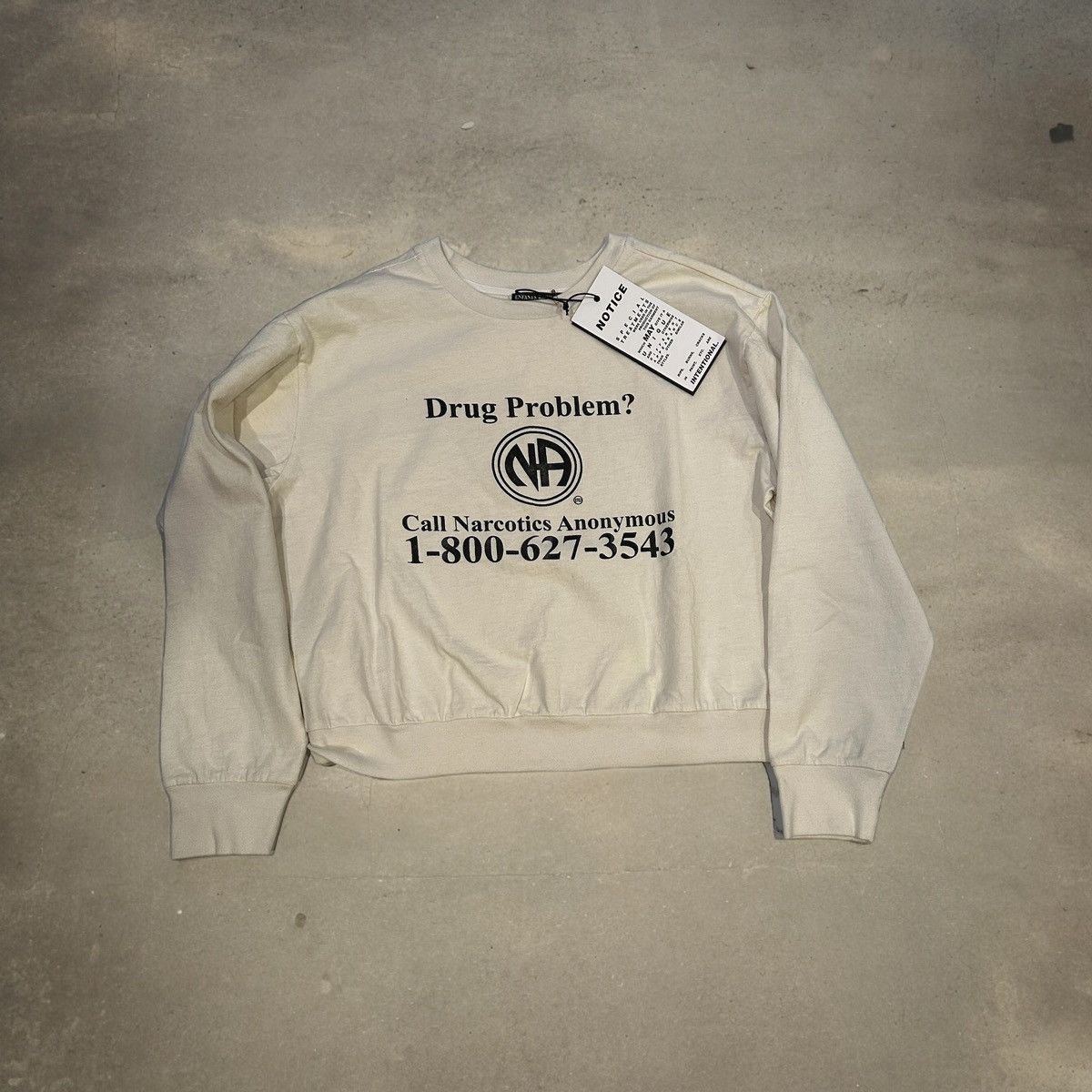Enfants Riches Deprimes Enfants Riches Deprimes Narcotics Anonymous Drug Problem LS Size US S / EU 44-46 / 1 - 1 Thumbnail