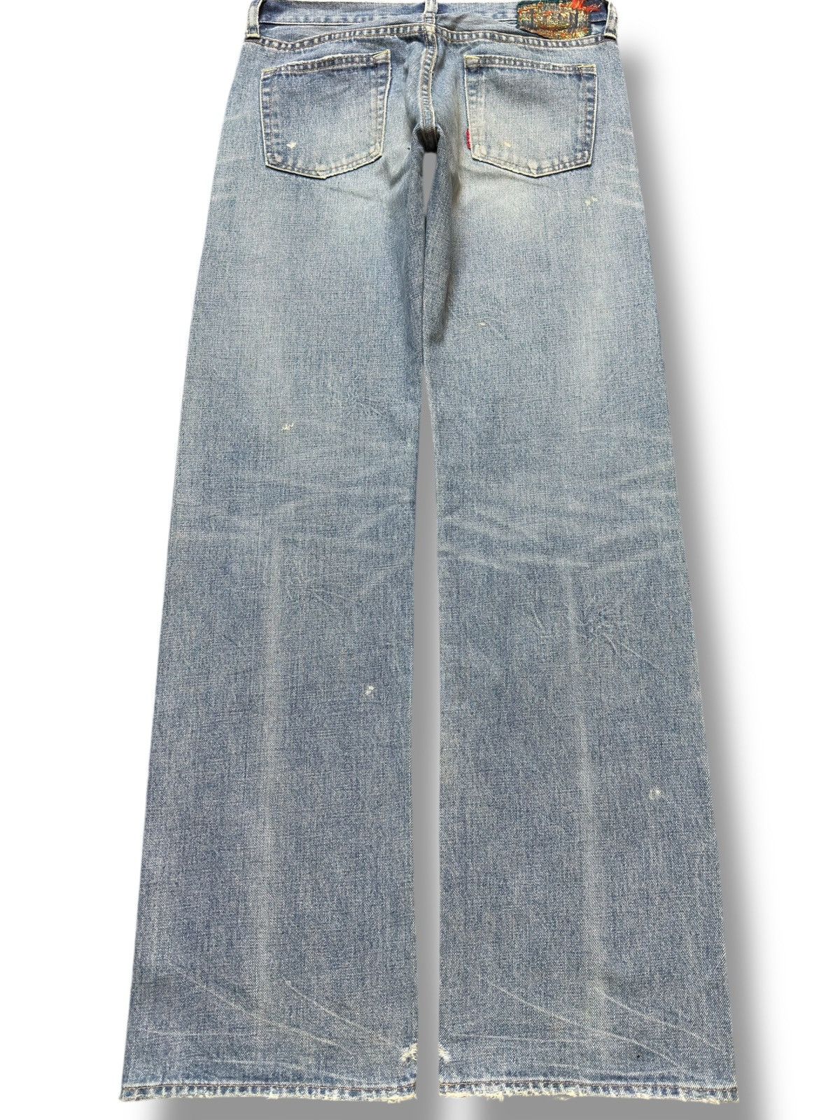 Hysteric Glamour Vintage RNA.Inc Faded Wide Leg Baggy Grunge Denim Size US 30 / EU 46 - 4 Thumbnail