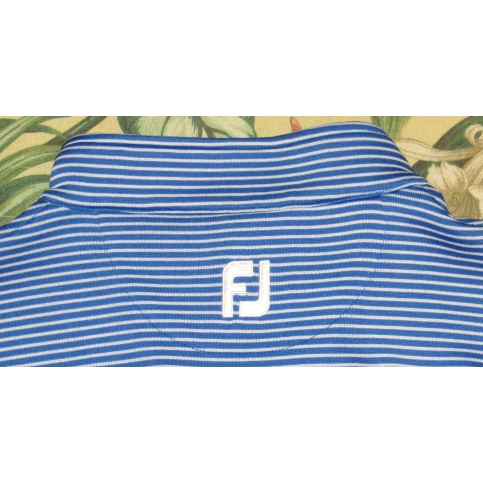 Footjoy FOOTJOY The Manor Golf Club 1/4 Zip Performance Sweater Large Size US L / EU 52-54 / 3 - 3 Thumbnail
