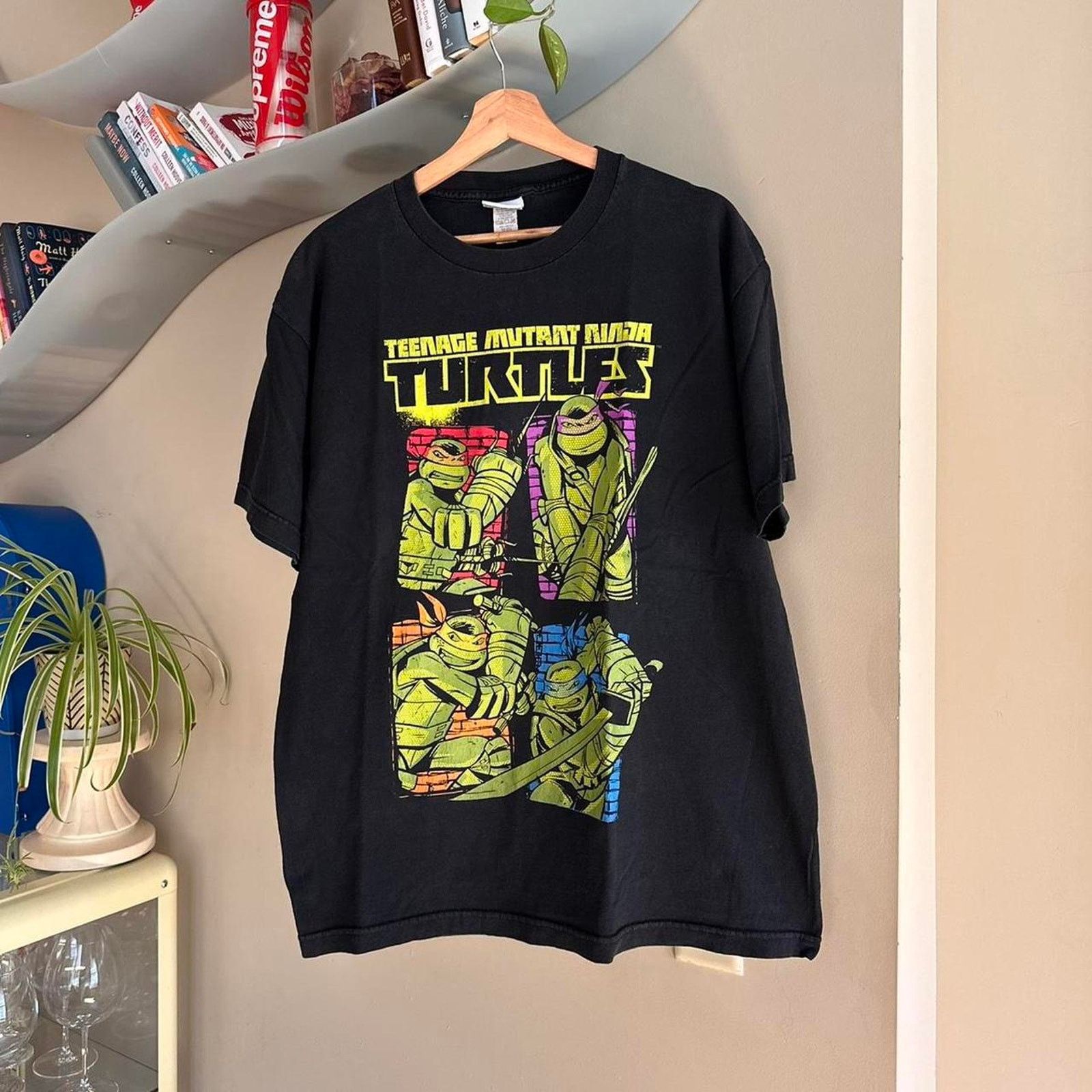 Nickelodeon × Vintage Vintage 2012 Teenage Mutant Ninja Turtles Shirt Size US L / EU 52-54 / 3 - 1 Thumbnail