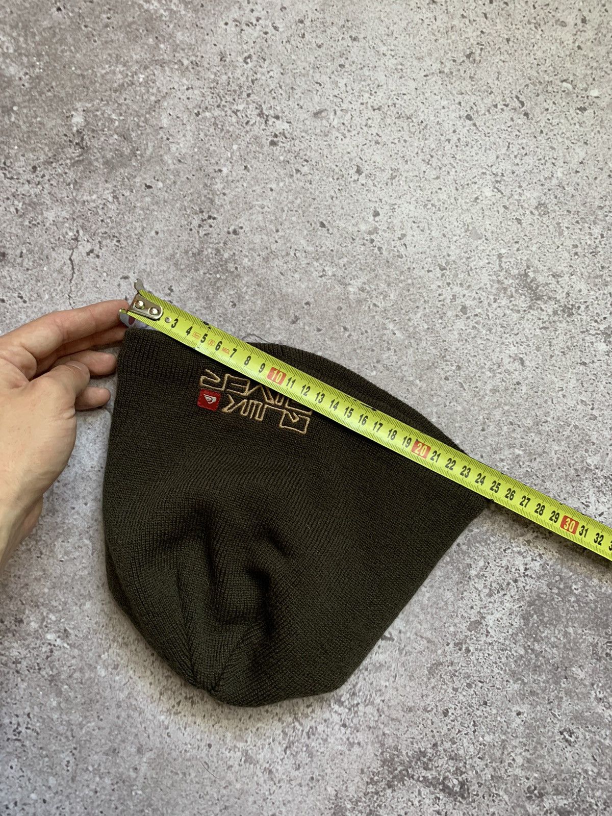 Quiksilver Y2K Beanie Hat Quiksilver Vintage Brown Size ONE SIZE - 7 Thumbnail