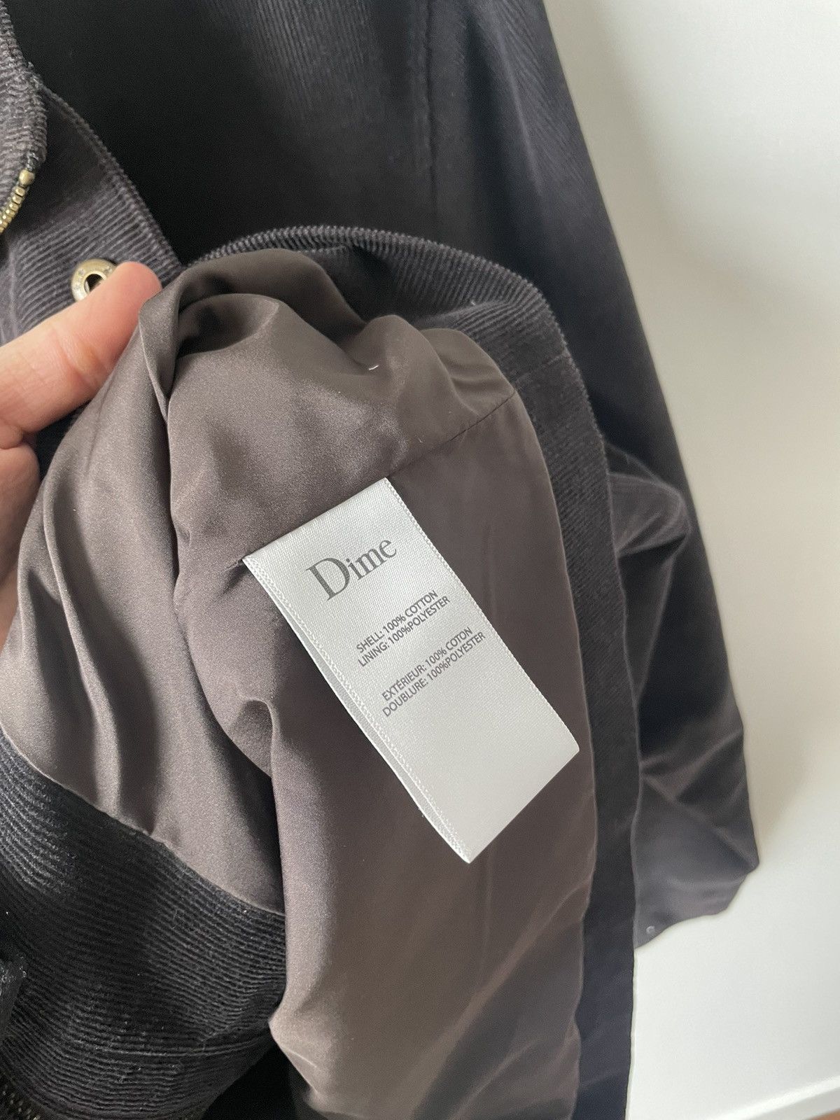 Dime Dime Corduroy Cargo Jacket Dark Charcoal Size US S / EU 44-46 / 1 - 7 Thumbnail