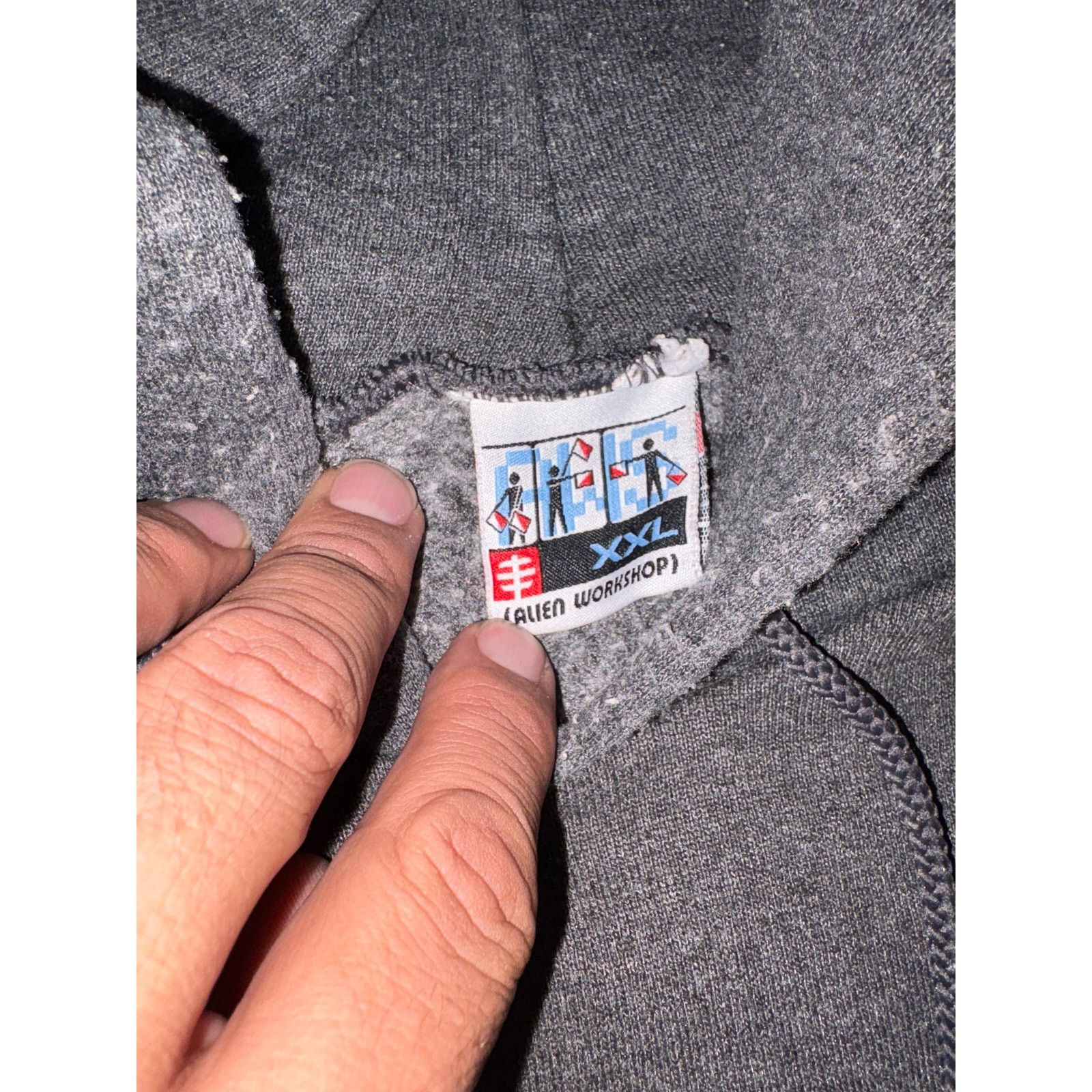 Alien Workshop Vintage 90s Alien workshop basic gray XXL skateboarding Size US XXL / EU 58 / 5 - 2 Thumbnail