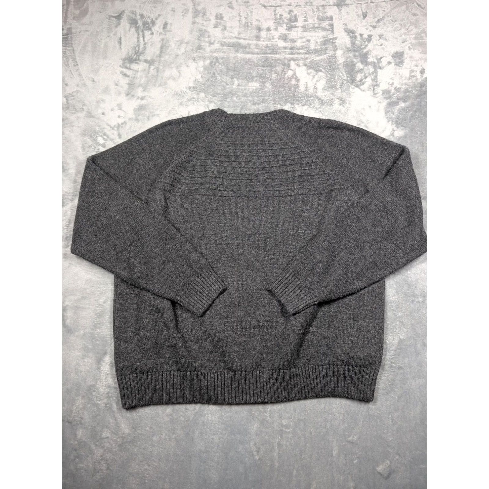 Duluth Trading Company Duluth Trading Co Wool Be Back Sweater Mens 2XL Gray Crewneck Knit Pullover Size US XXL / EU 58 / 5 - 7 Thumbnail