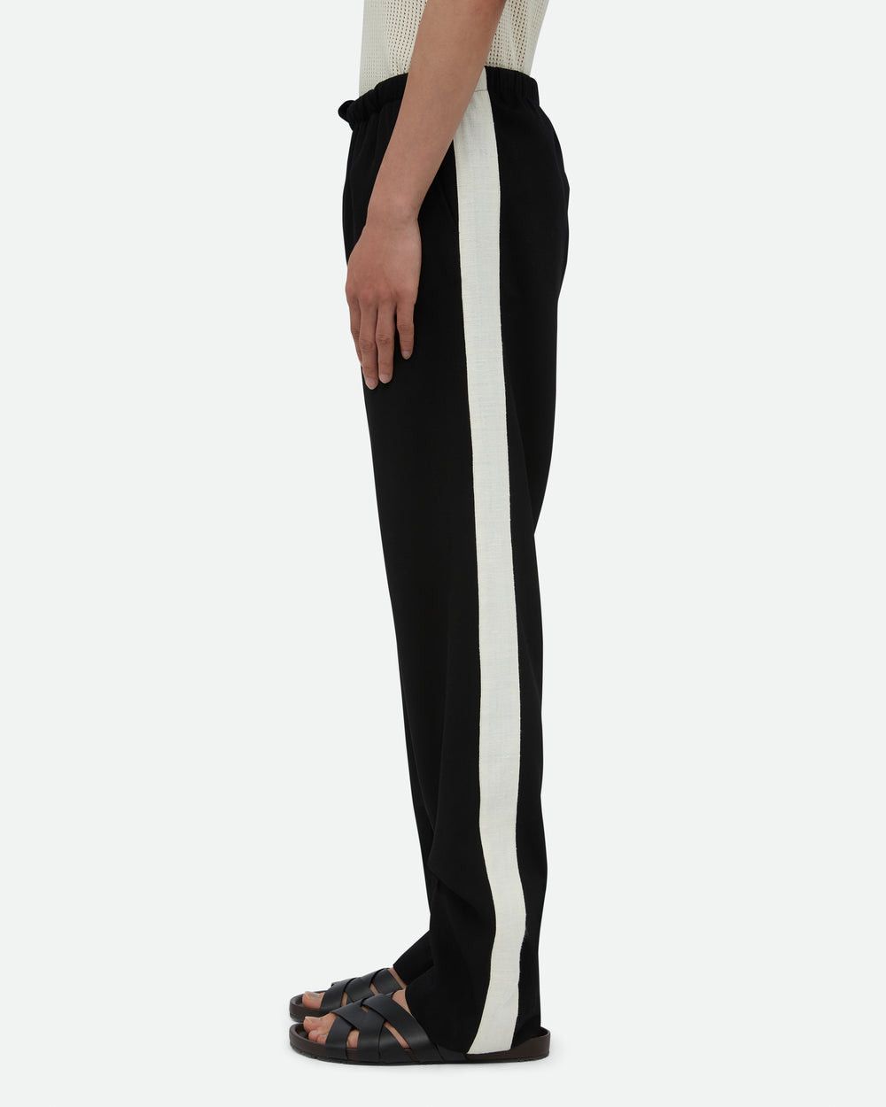 Wales Bonner o1mle0825 Tempo Trouser in Black Size US 38 / EU 54 - 2 Thumbnail