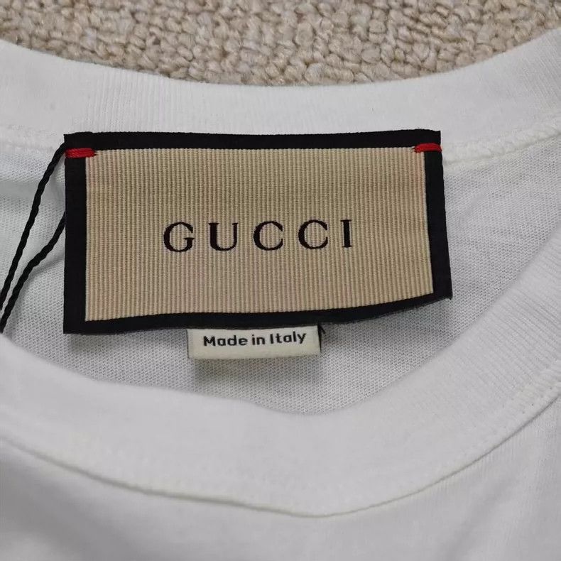 Gucci Gucci Solid color crystal G round neck short sleeves Size S / US 4 / IT 40 - 3 Thumbnail