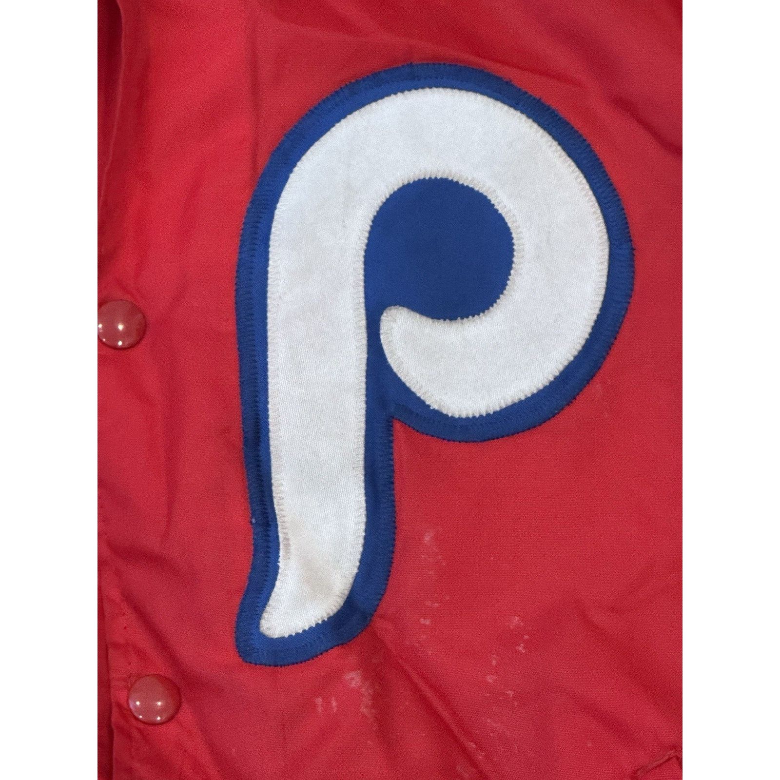 MLB Vintage 1970’s Philadelphia Phillies Rare Bomber Jacket XL Size US XL / EU 56 / 4 - 4 Thumbnail
