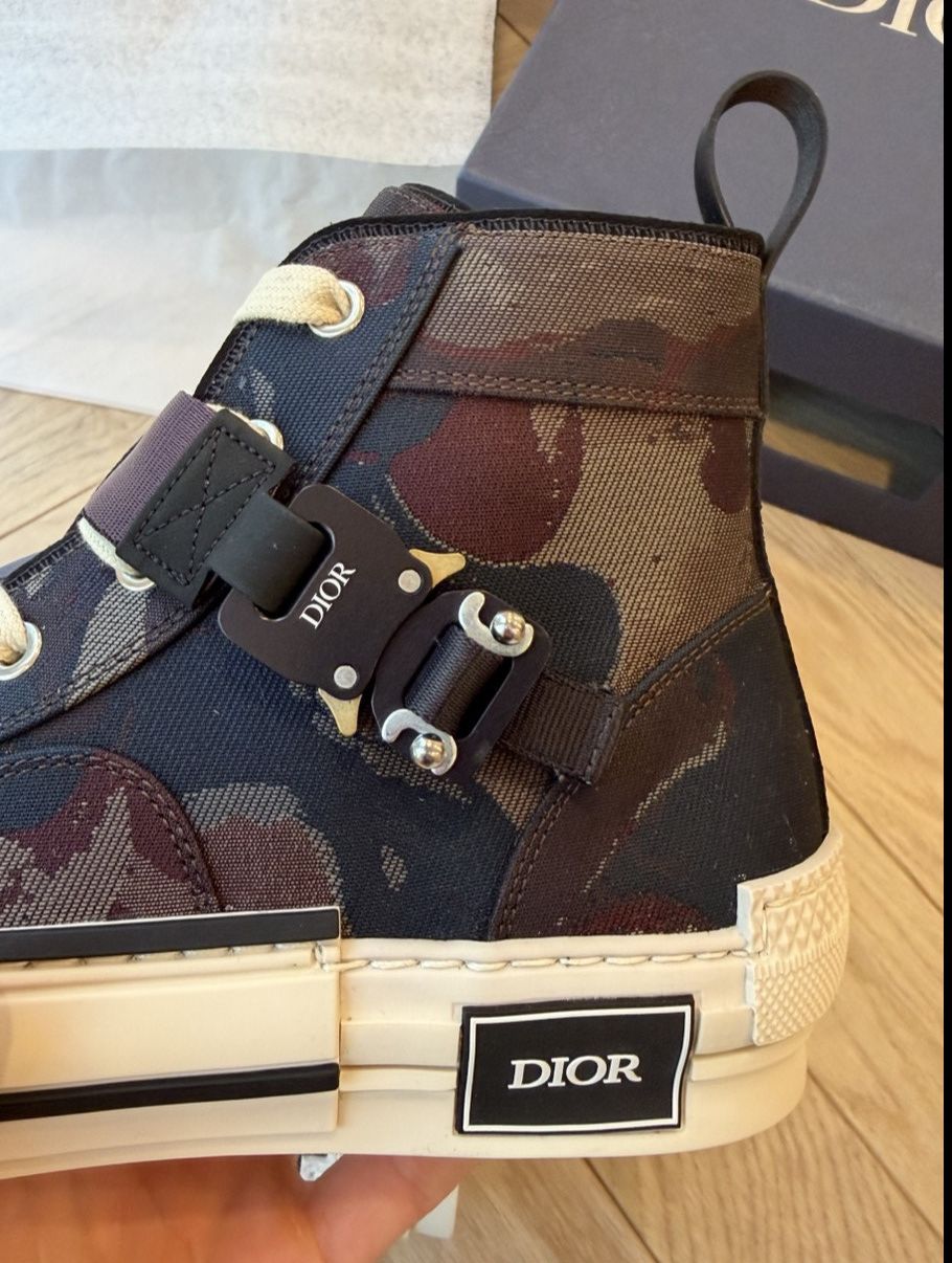 Dior NWT DIOR x PETER DOIG B23 HIGH TOP SNEAKERS Size US 7 / EU 40 - 10 Thumbnail