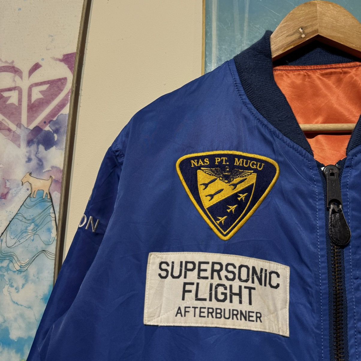 Avirex Rare Avirex Japan MA-1 Flight Jacket | U.S. Naval Aviation Size US XL / EU 56 / 4 - 4 Thumbnail