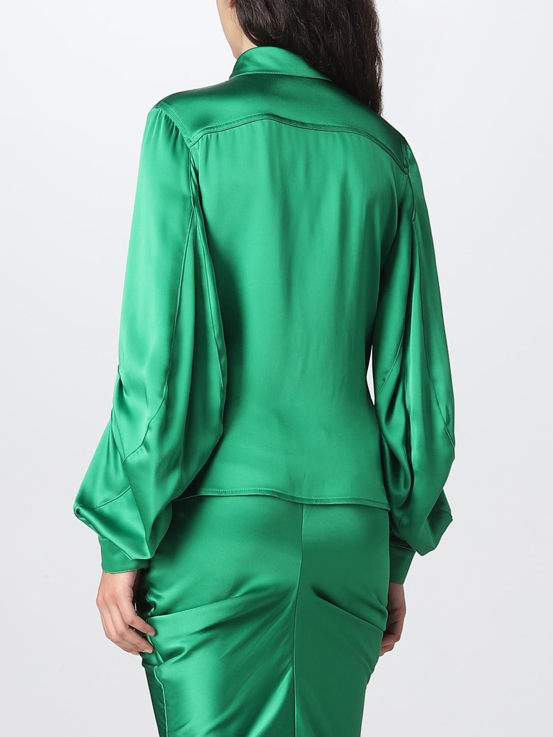 Tom Ford o1y0226 Solid Color Shirt in Green Size M / US 6-8 / IT 42-44 - 3 Thumbnail
