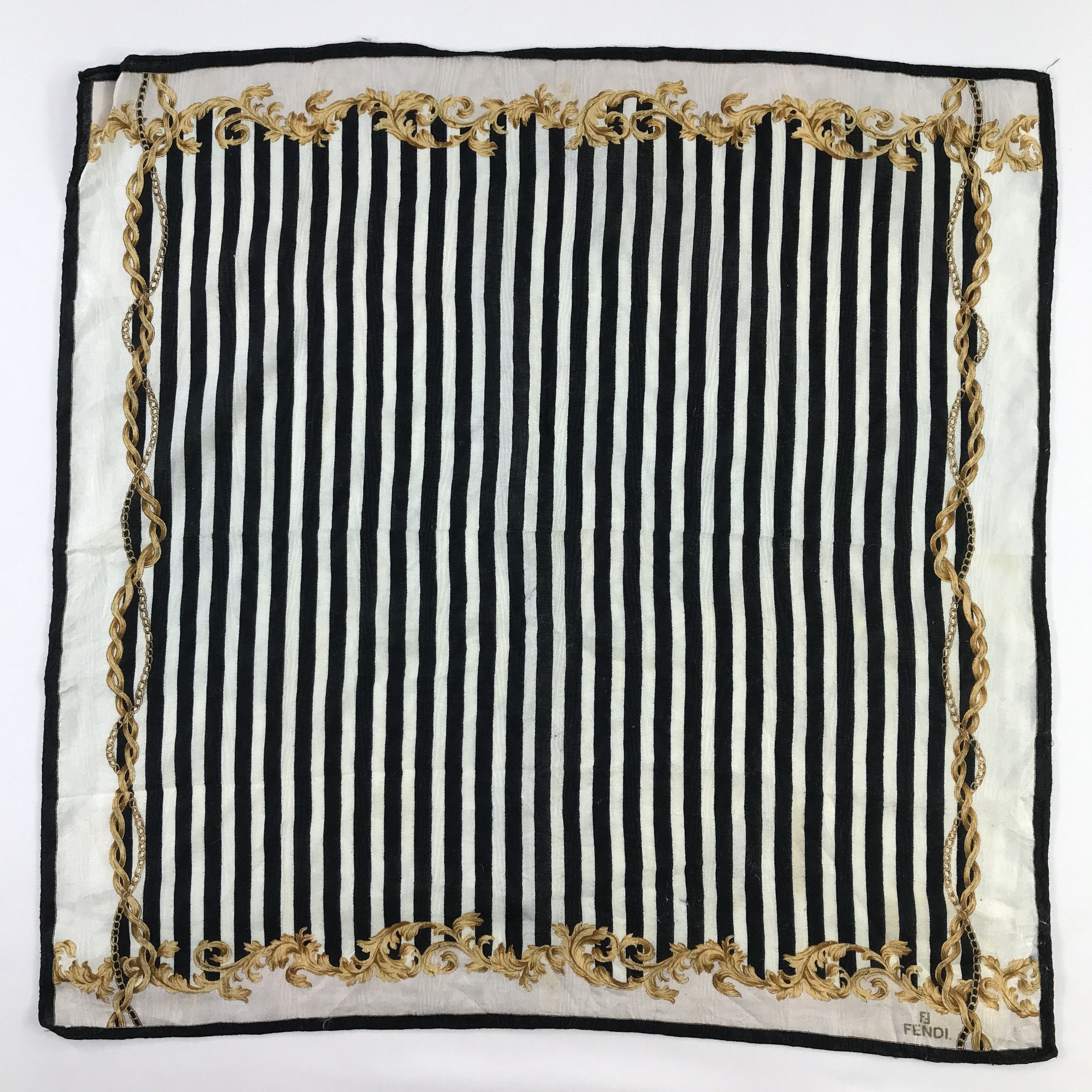 Vintage Fendi Bandana / Handkerchief / Neckerchief - S823 Size ONE SIZE - 1 Thumbnail