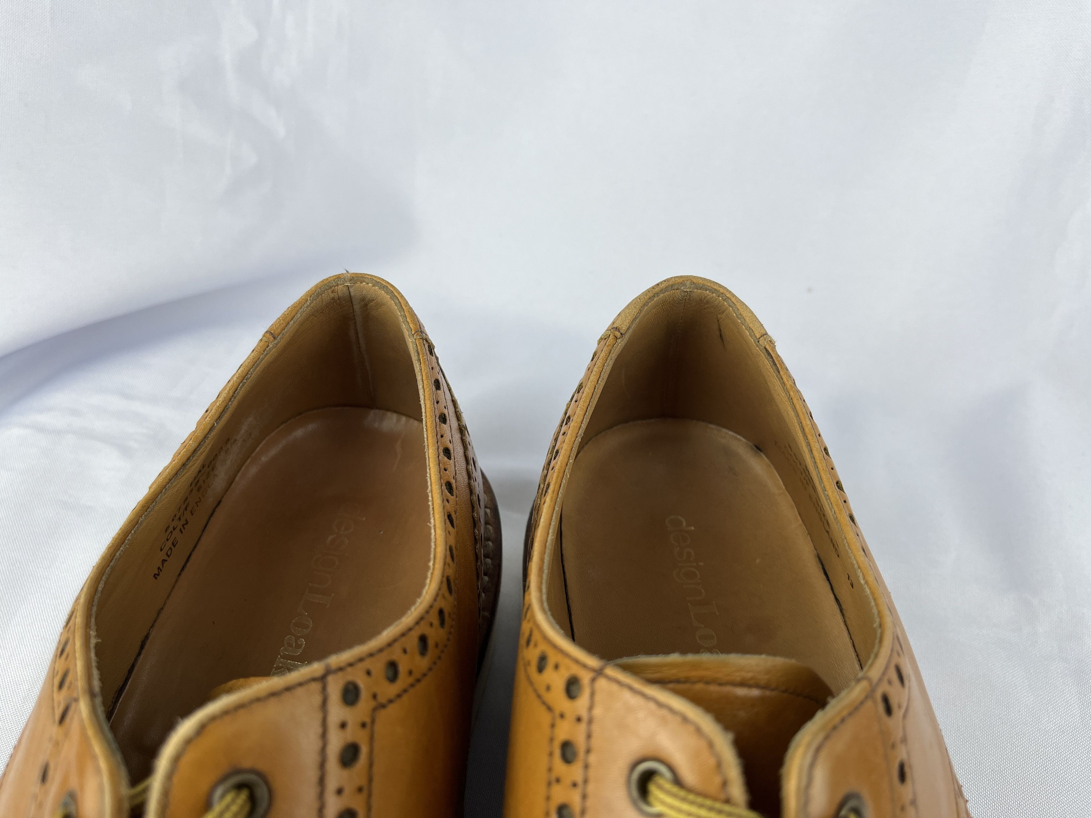 Genuine Leather × Loake Loake Hal Brogue Leather Shoes Size UK 8.5 EU 42.5 CM 27.1 Size US 8.5 / EU 41-42 - 12 Thumbnail