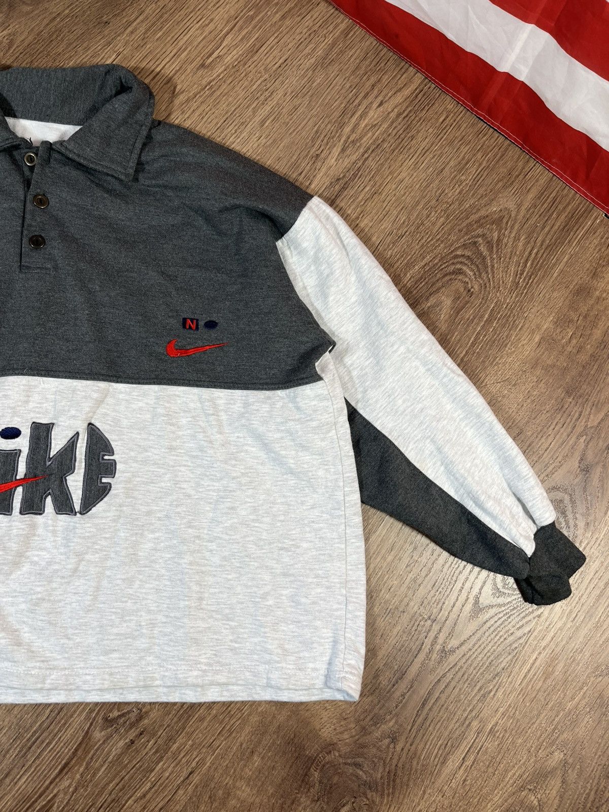 Nike Nike Vintage Oversized Sweatshirt 90s Size US XL / EU 56 / 4 - 3 Thumbnail