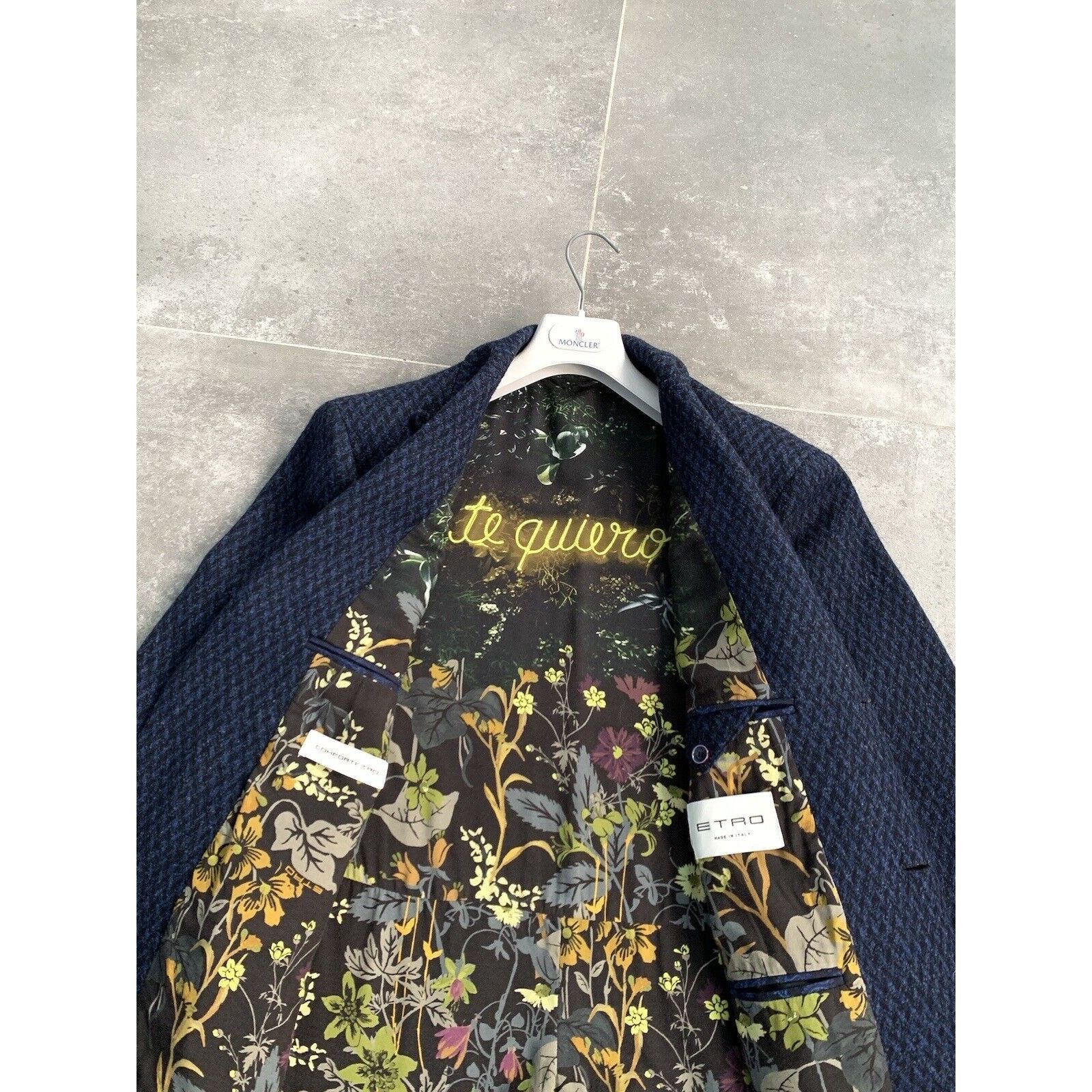 Etro Men's ETRO Long Wool Trench Coat Mac Jacket EU 52 UK 42 L Size US L / EU 52-54 / 3 - 20 Thumbnail