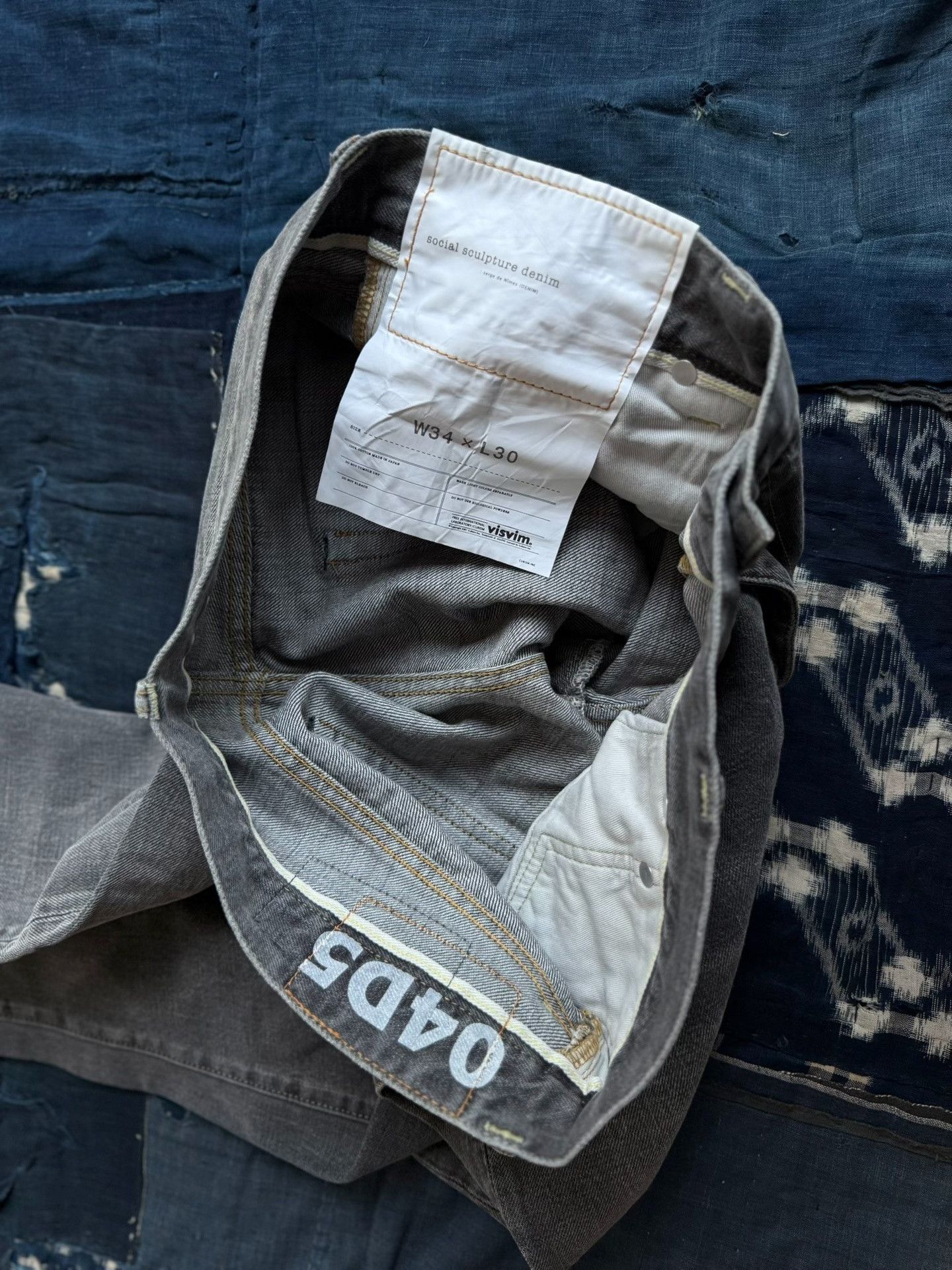 Visvim VISVIM 15SS Social Sculpture Denim 04D5 Size US 34 / EU 50 - 8 Thumbnail