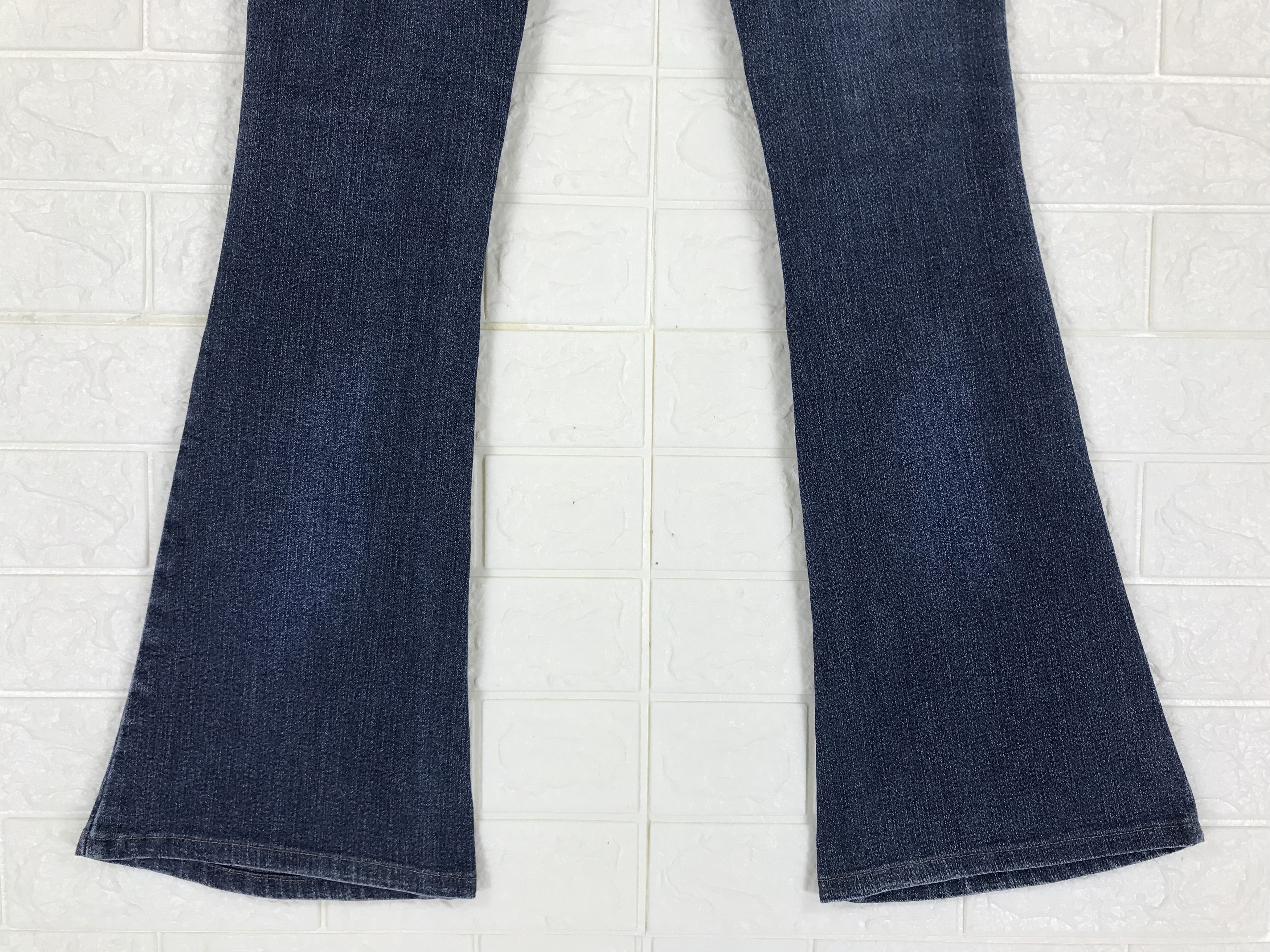 Miss Sixty Vintage Miss Sixty Blue Washed Flare Jeans Size 25" / US 0 / IT 36 - 8 Thumbnail