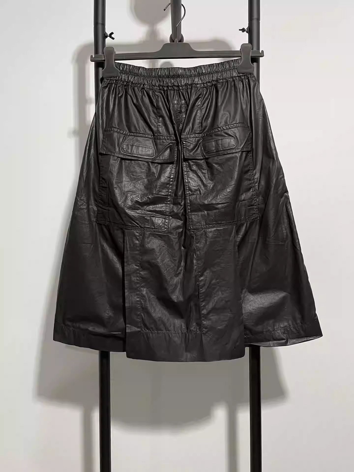 Rick Owens Rick Owens waxed jacket shorts-2505 Size US 28 / EU 44 - 2 Thumbnail