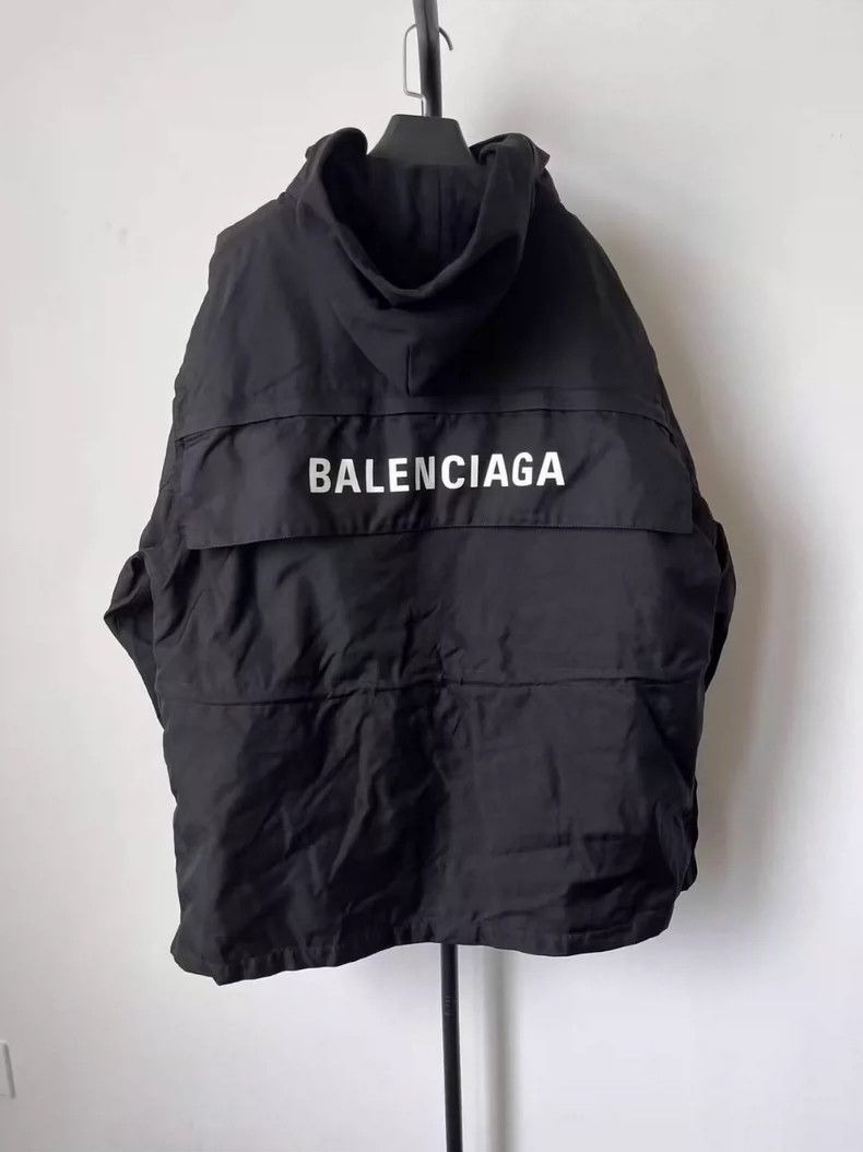 Balenciaga Balenciaga Solid Letter Pocket Long Sleeve Regular Jacket Size US M / EU 48-50 / 2 - 2 Thumbnail