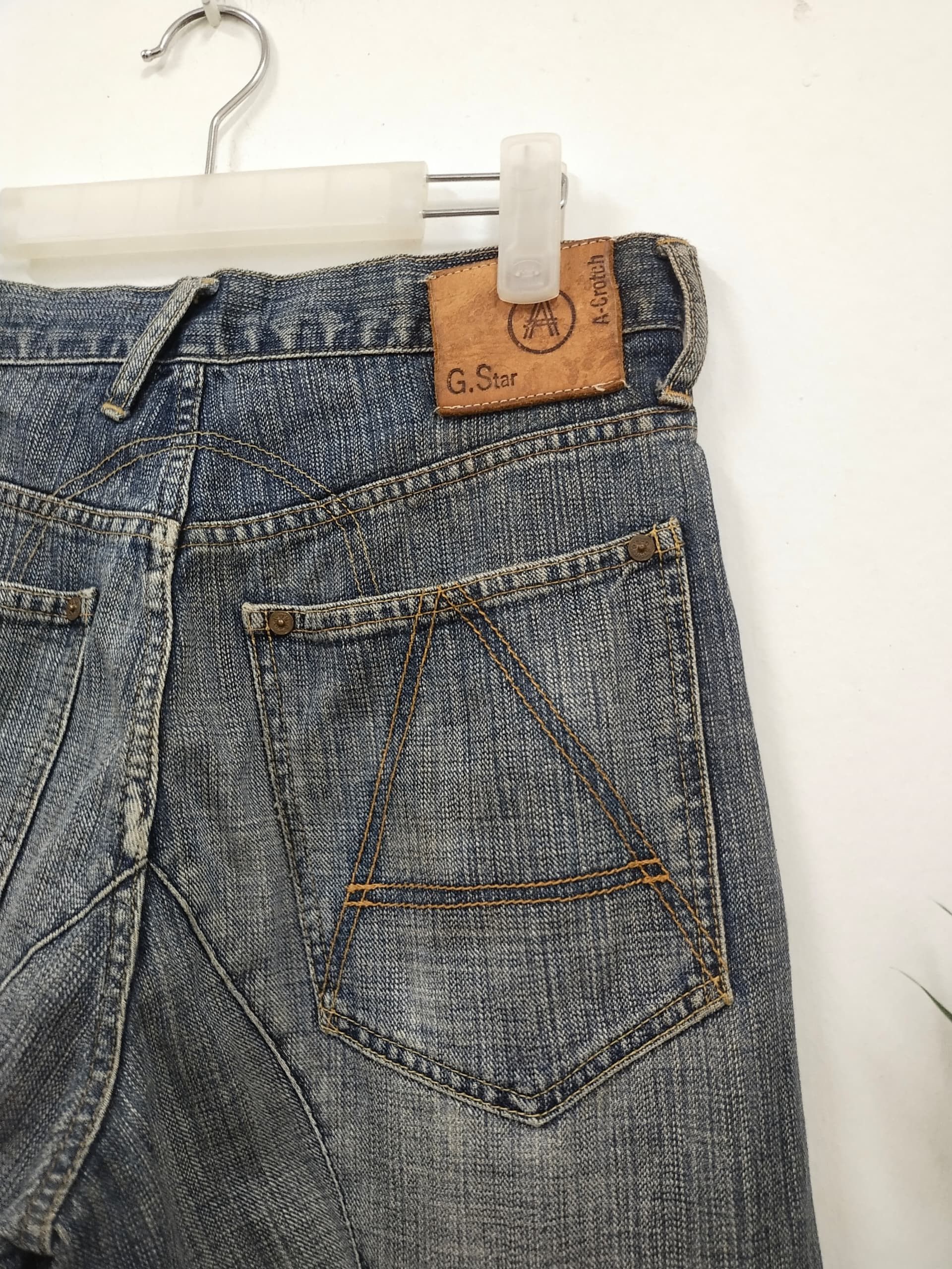 G-Star Flare Jeans G Star Raw A Crotch blue jeans Size US 30 / EU 46 - 7 Thumbnail