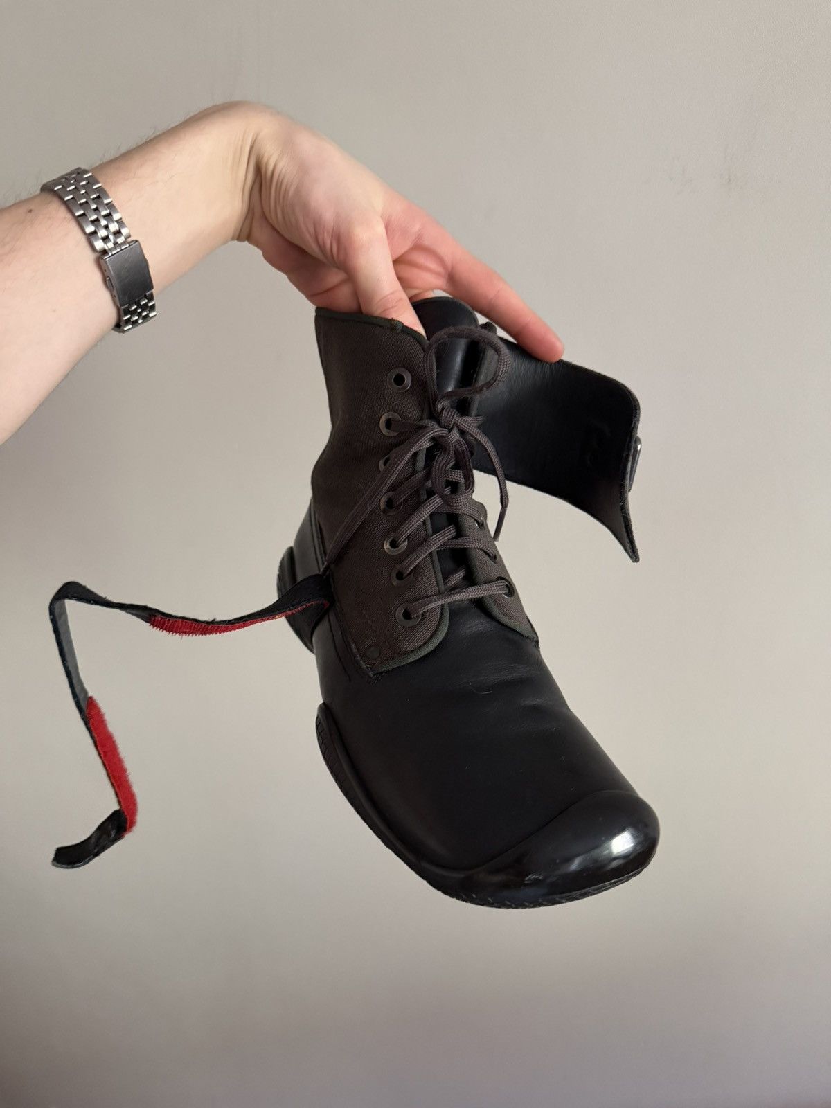 Prada Prada Combat Bondage Strap Leather Boots Size US 8.5 / EU 41-42 - 7 Thumbnail