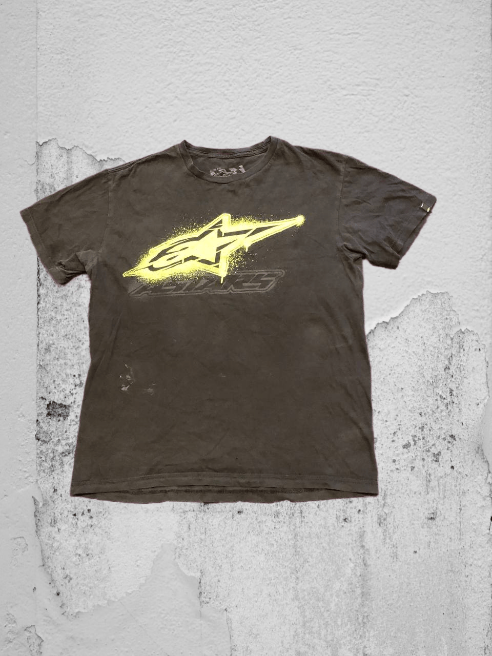 Alpinestars Vintage Streetwear T-Shirt Alpinestars black Y2K Size US M / EU 48-50 / 2 - 1 Thumbnail