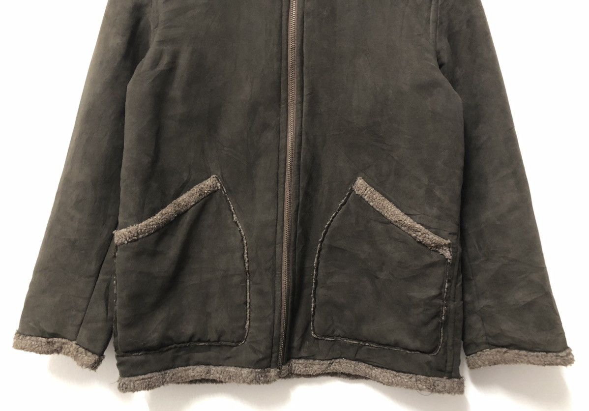 Japanese Brand Vintage Trimmer Jeans Waxed Leather Jacket Size US M / EU 48-50 / 2 - 4 Thumbnail