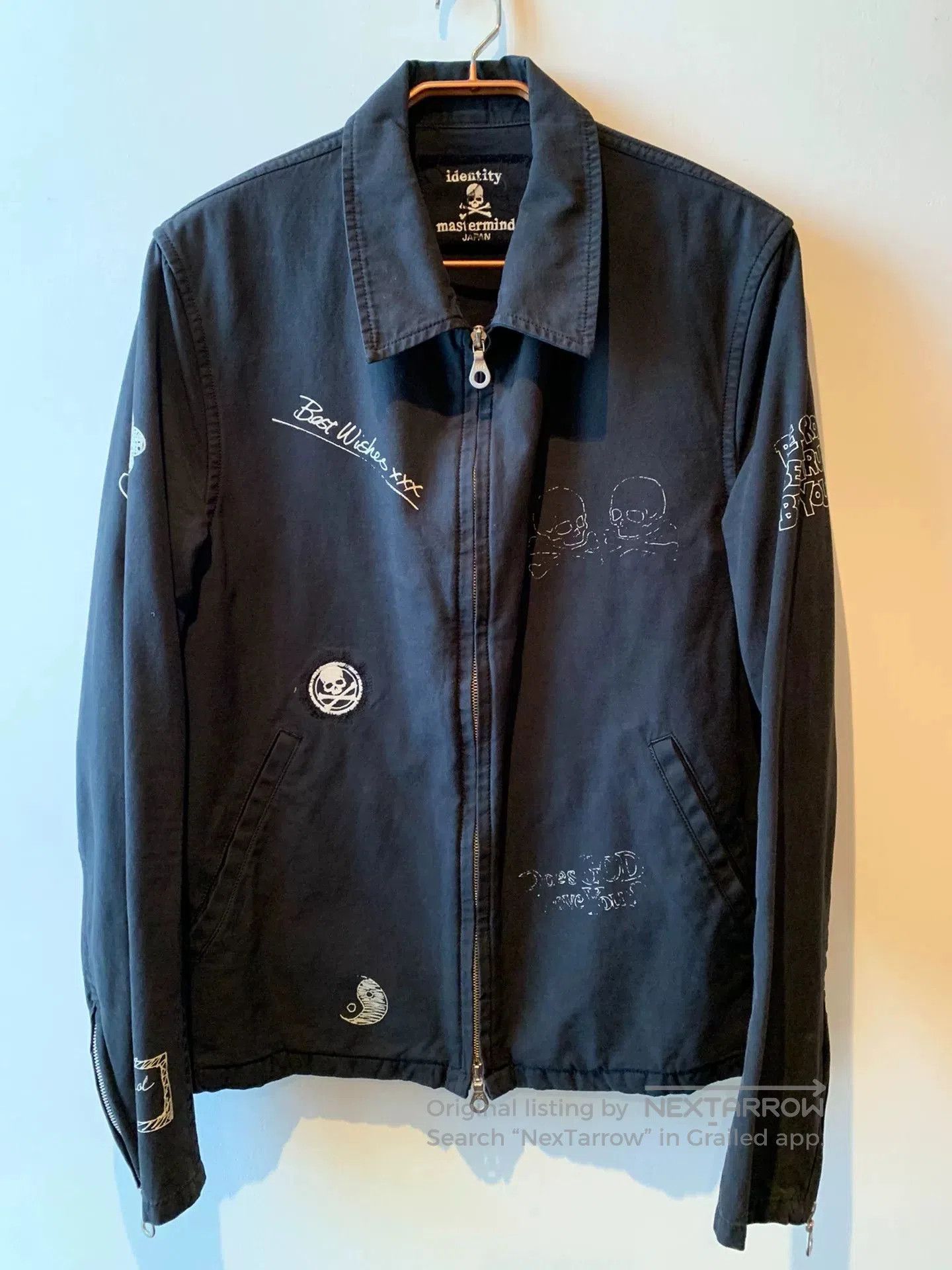 Mastermind Japan mastermind Japan Vintage Graffiti Coach Jacket. Size US L / EU 52-54 / 3 - 1 Thumbnail