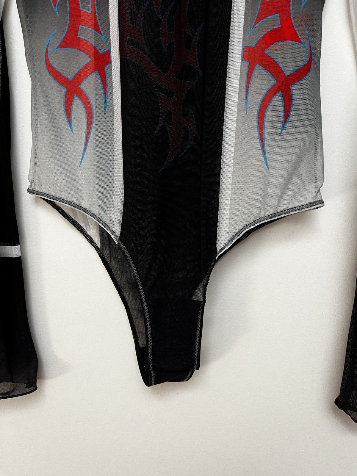 Heron Preston Heron Preston Gothic Mesh Bodysuit (unisex) Size US M / EU 48-50 / 2 - 5 Thumbnail