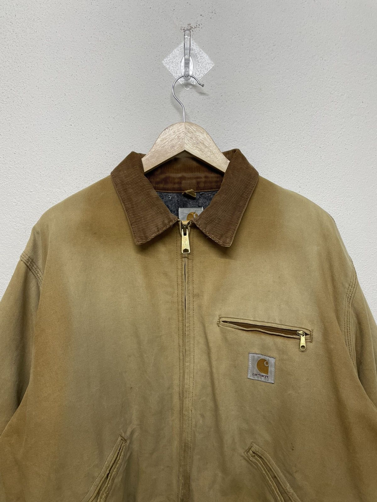 Carhartt Vintage Carhartt Detroit J01 Blanked Lined 6BLJ Jacket Usa Size US XL / EU 56 / 4 - 11 Thumbnail