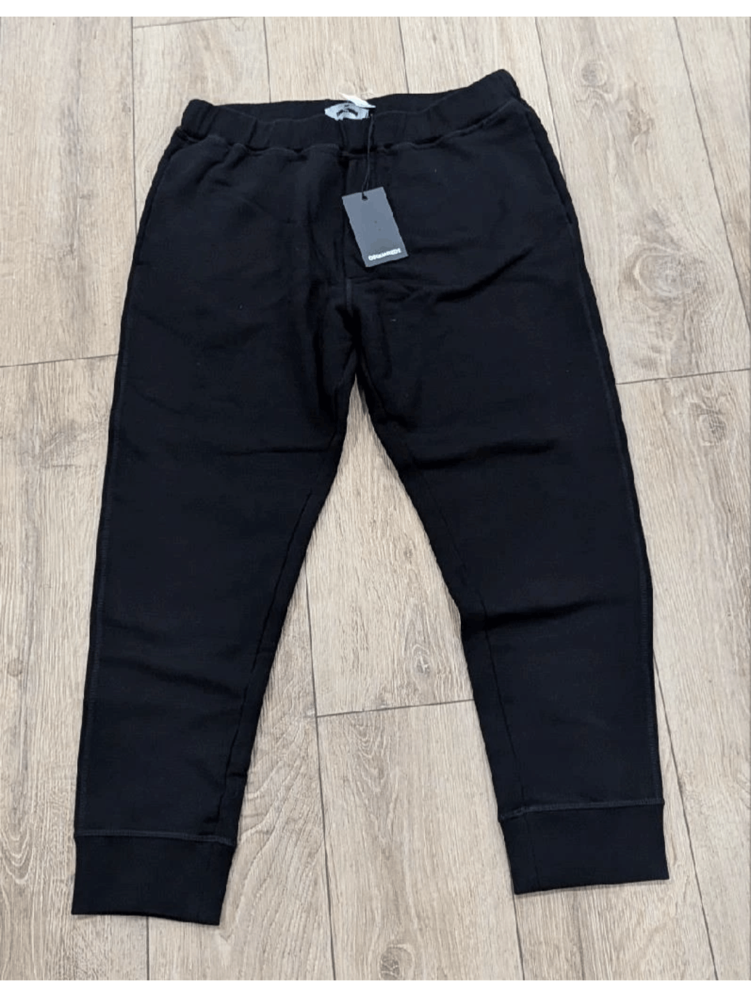 Dsquared2 Dsquared2 Logo Cotton Jogger Pants Black XL Size US 36 / EU 52 - 1 Thumbnail