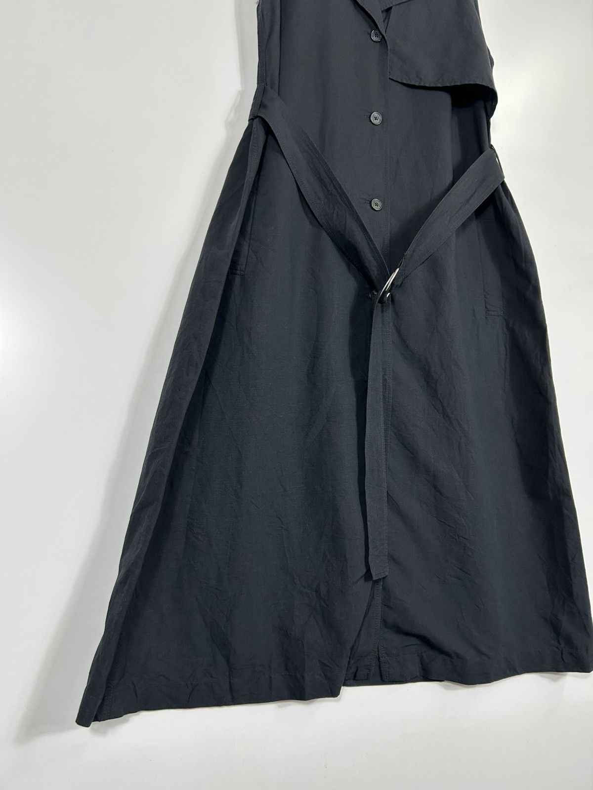 JW Anderson × Japanese Brand × Uniqlo 🔥JW.Anderson Uniqlo Button Sleeveless Maxi Dresses Size L / US 10 / IT 46 - 3 Thumbnail