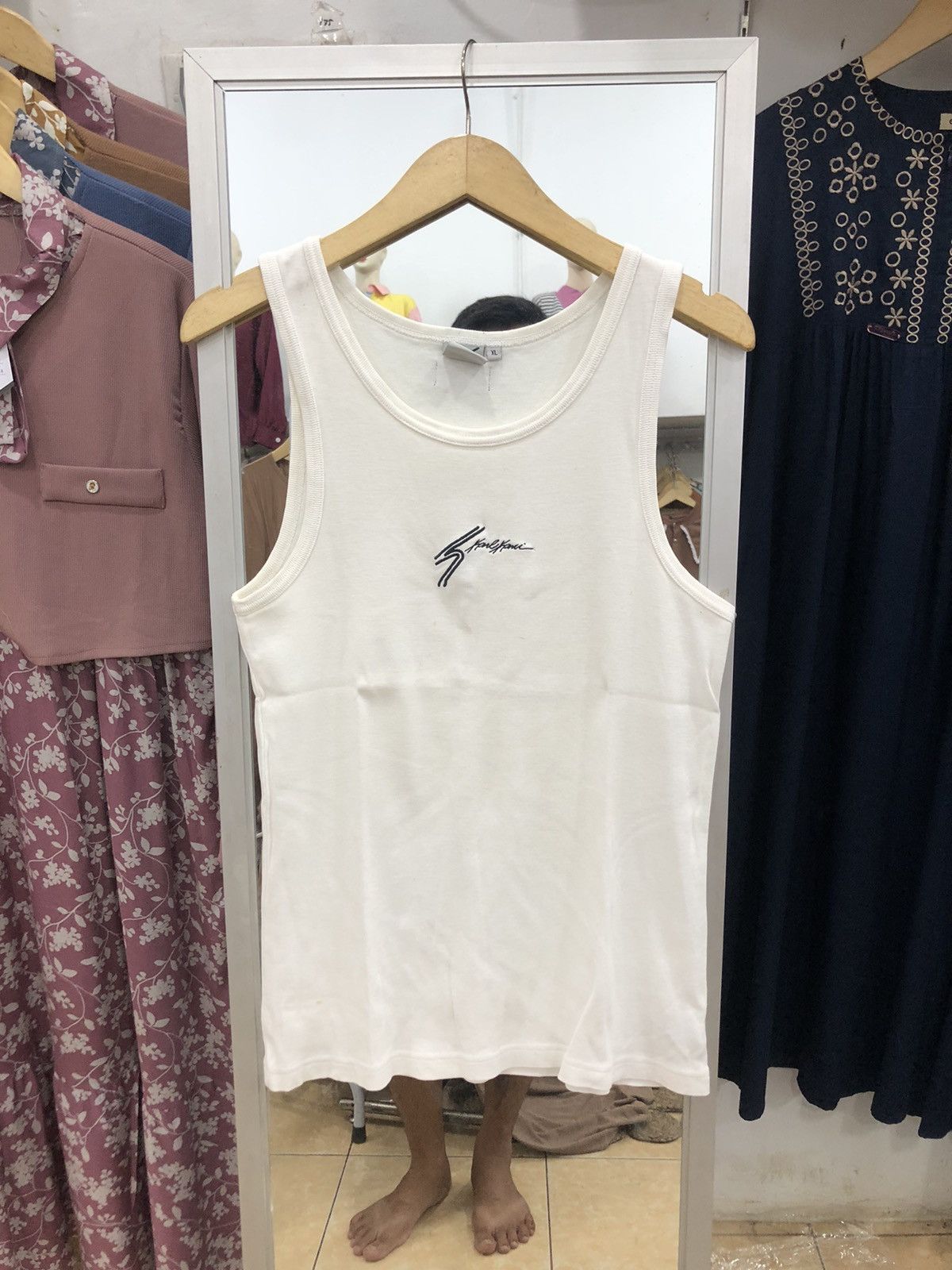 Japanese Brand × Karl Kani × Seditionaries Vintage Karl Kani Tanktop Size US L / EU 52-54 / 3 - 1 Thumbnail