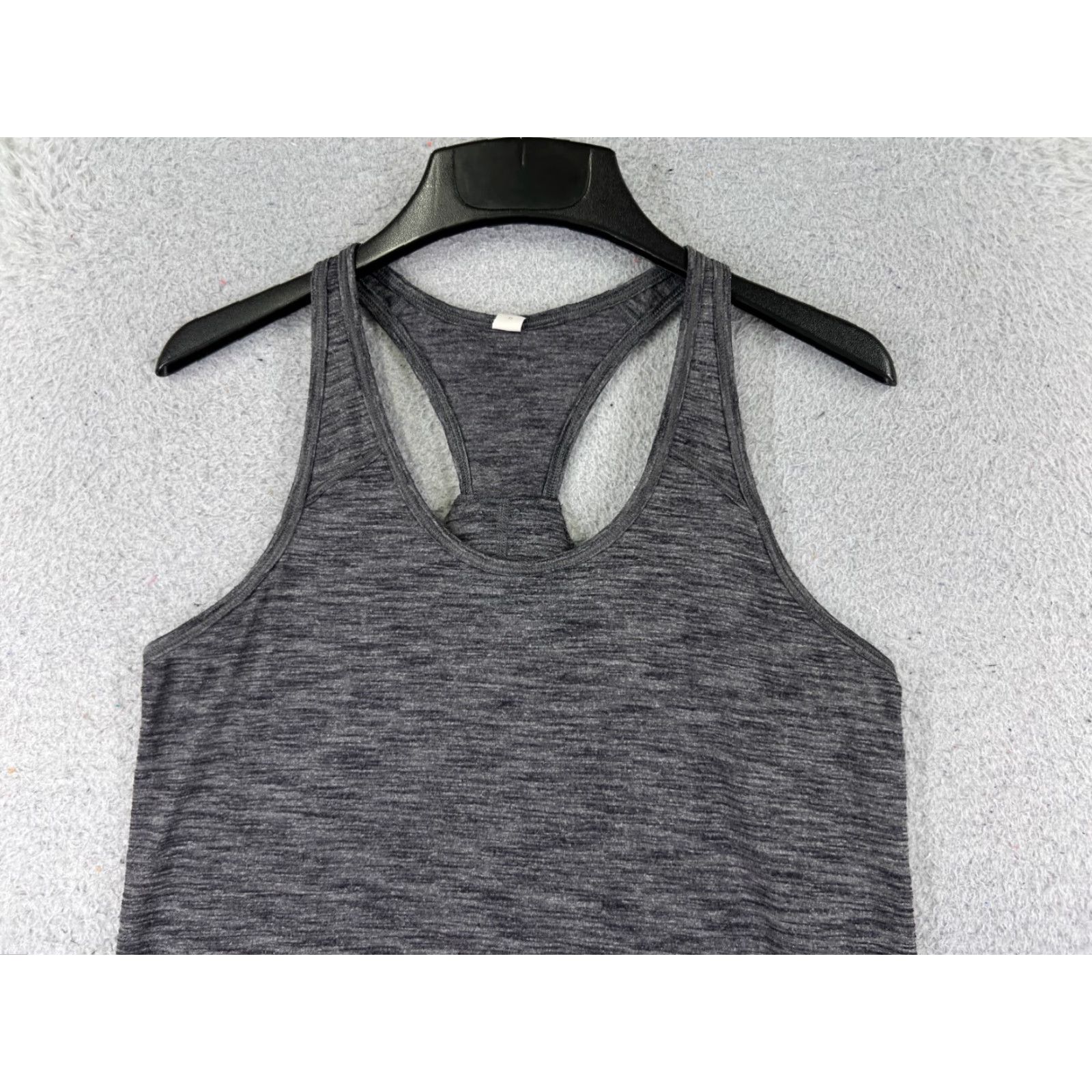 Lululemon Lululemon Shirt Women 4 Gray Essential Tank Yoga Luon Fabric Racerback W1AZOS Tank Sleeveless Gray Womens Regular XS-XL? Wait. Size S / US 4 / IT 40 - 4 Thumbnail