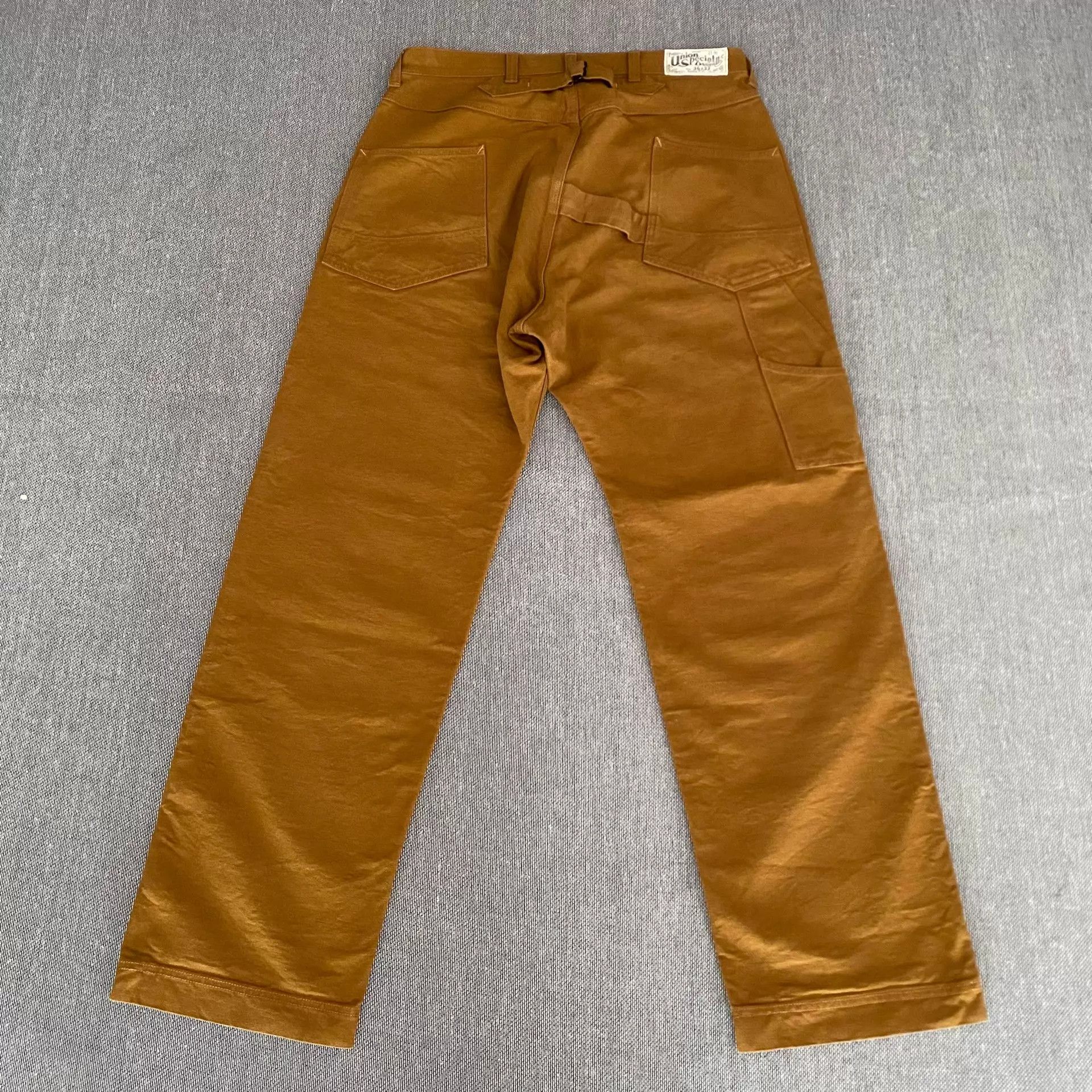 Freewheelers Freewheelers Brown Heavyweight Canvas Work Pants 36 Size US 36 / EU 52 - 3 Thumbnail