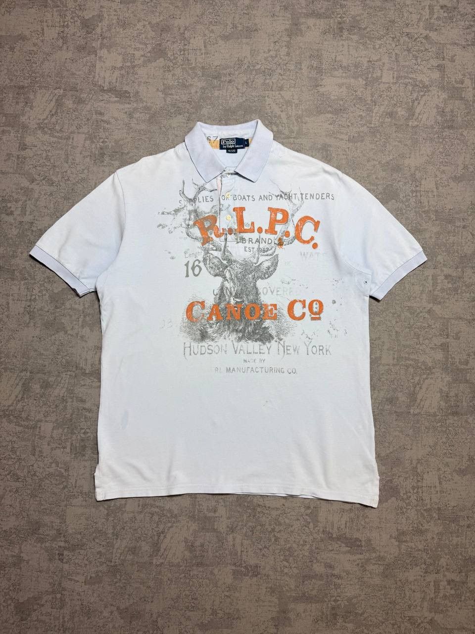 Polo Ralph Lauren Polo Ralph Lauren Vintage Polo Sirt Size US L / EU 52-54 / 3 - 12 Thumbnail