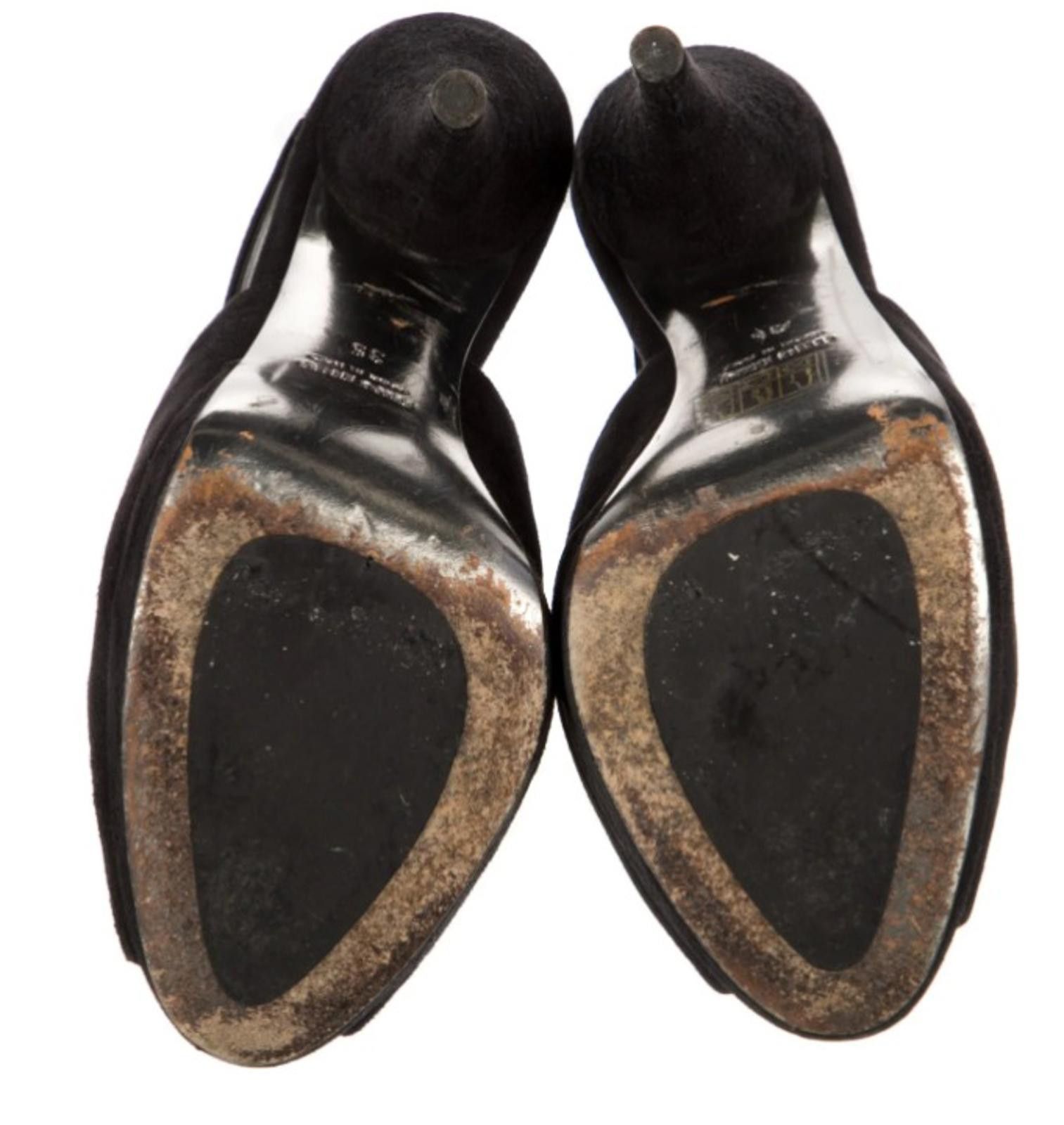 Miu Miu MIU MIU Suede Slingbacks - SIZE 5 Size US 5 / IT 35 - 5 Thumbnail