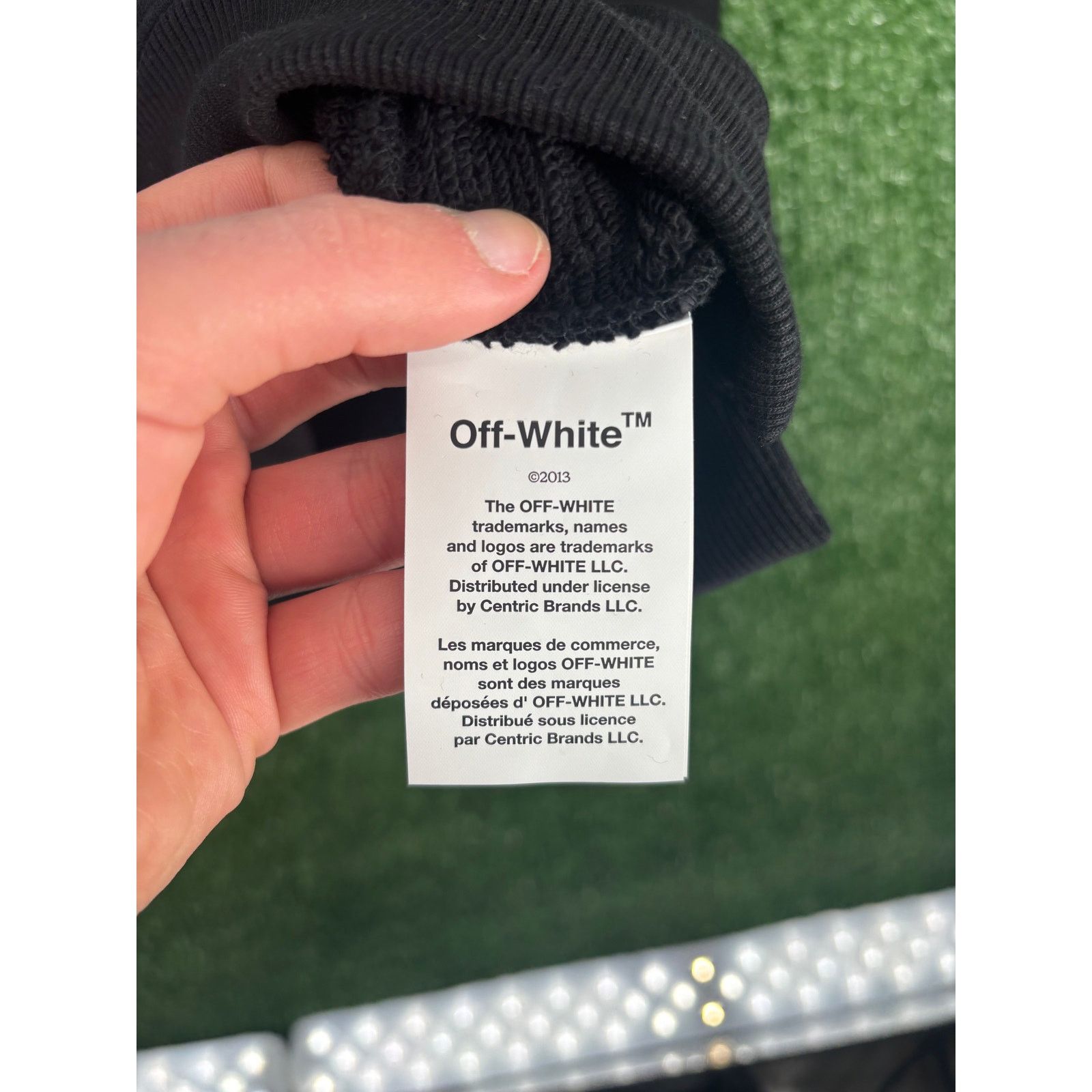 Off-White Off-White Black Pullover Hoodie Size Large Size US L / EU 52-54 / 3 - 6 Thumbnail