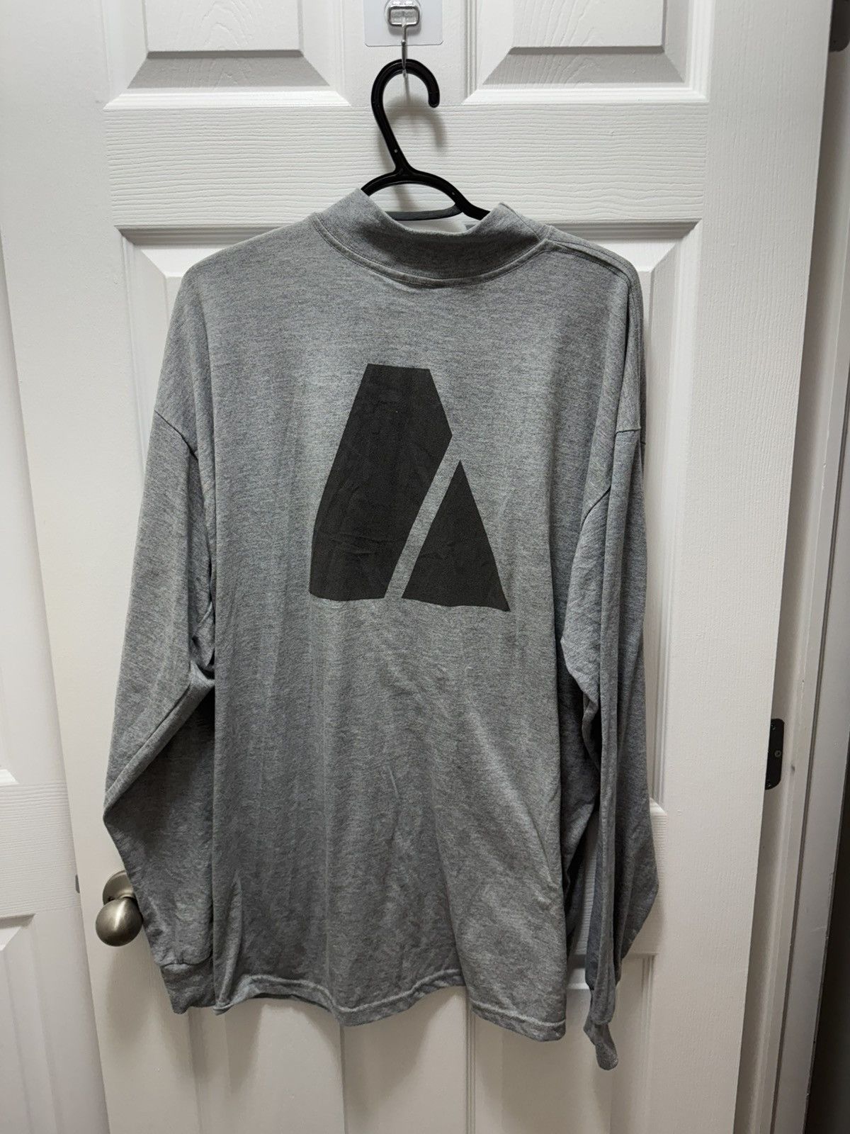 Vintage Army Grey Long Sleeve Turtleneck Vintage Official Military Size US XL / EU 56 / 4 - 3 Thumbnail