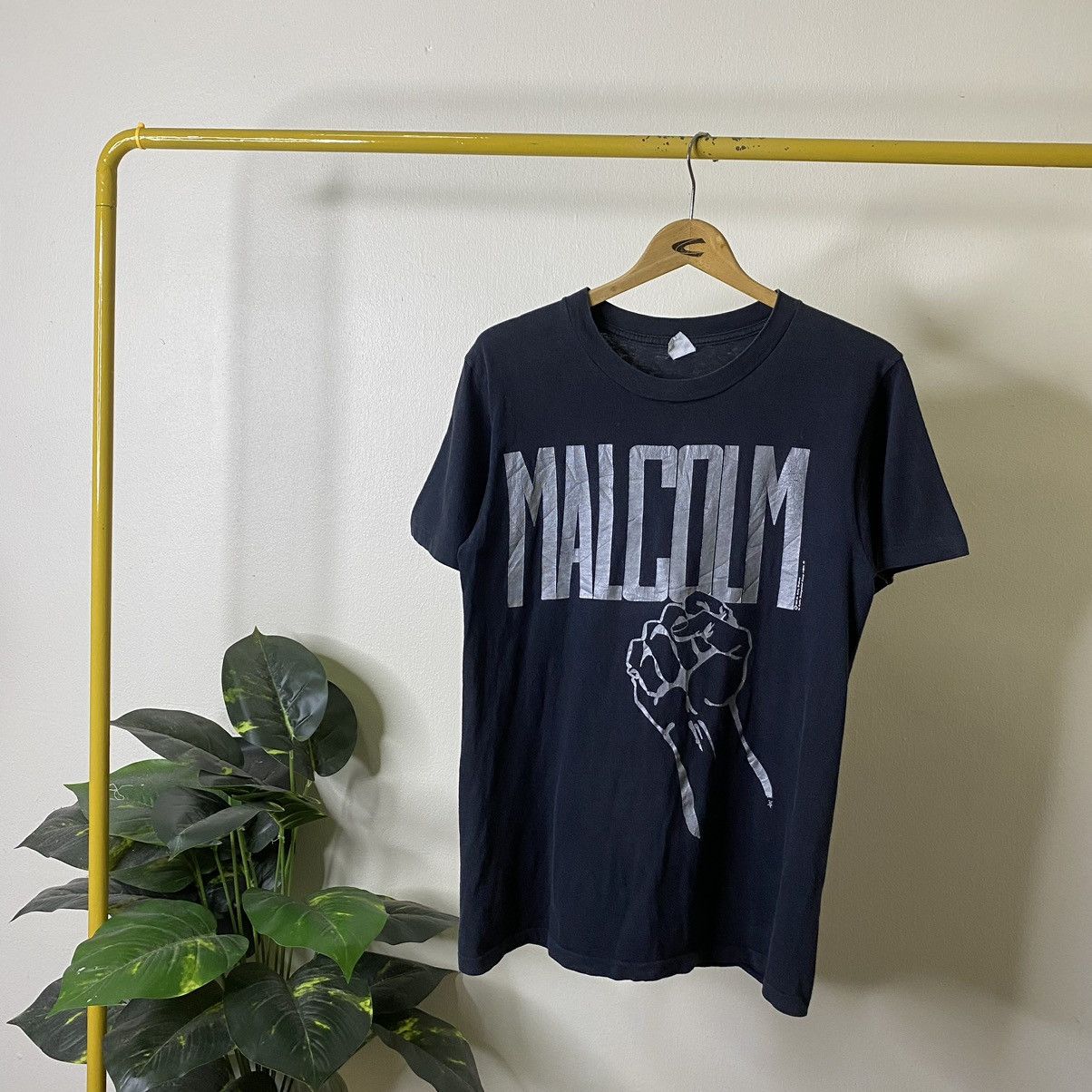 Vintage Vintage 1992 Malcolm X T Shirt Size US M / EU 48-50 / 2 - 4 Thumbnail