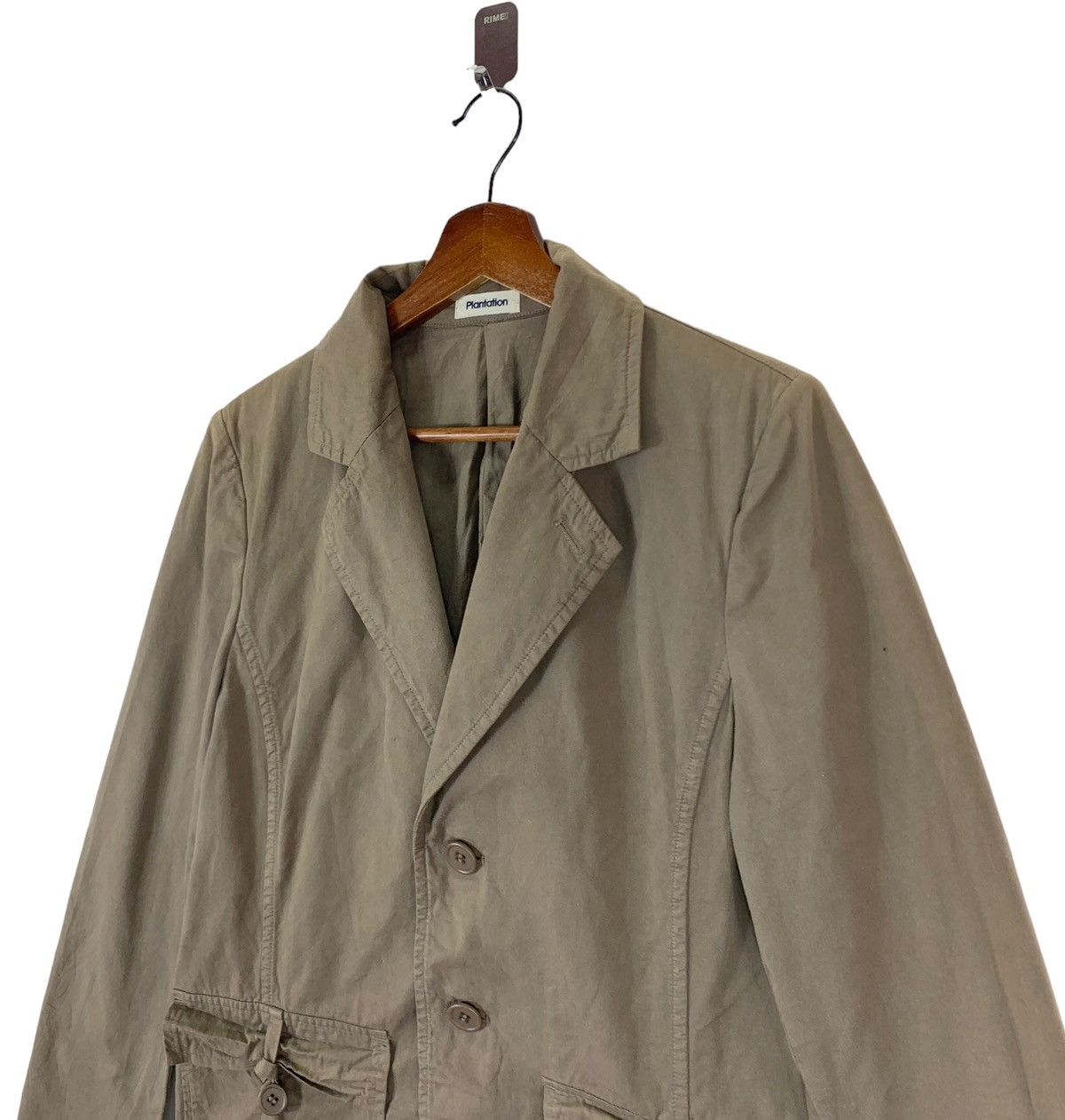 Issey Miyake × Japanese Brand Vintage Plantation Issey Miyake Japanese Button Jacket Size US M / EU 48-50 / 2 - 5 Thumbnail