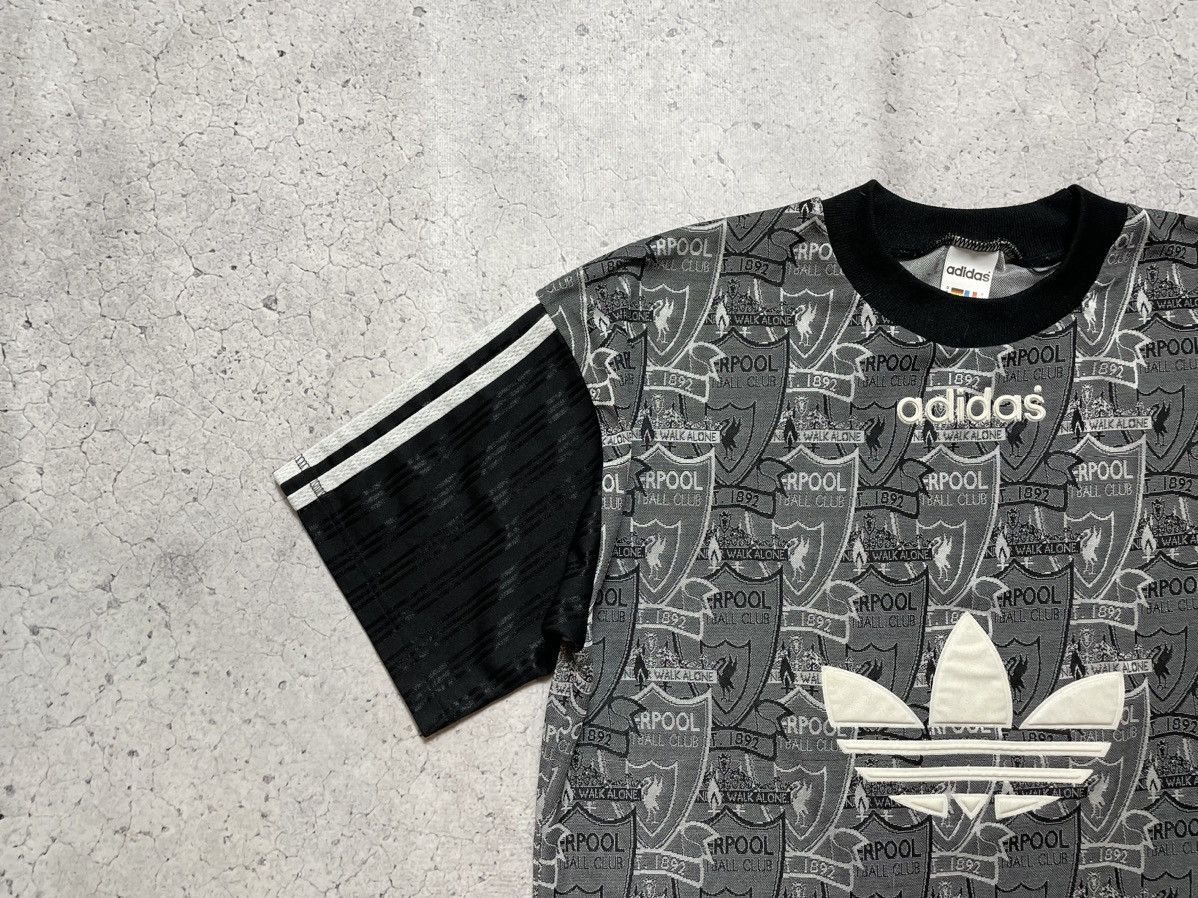 Adidas Very Rare Vintage 90s Adidas FC Liverpool Football Jersey Size US S / EU 44-46 / 1 - 4 Thumbnail