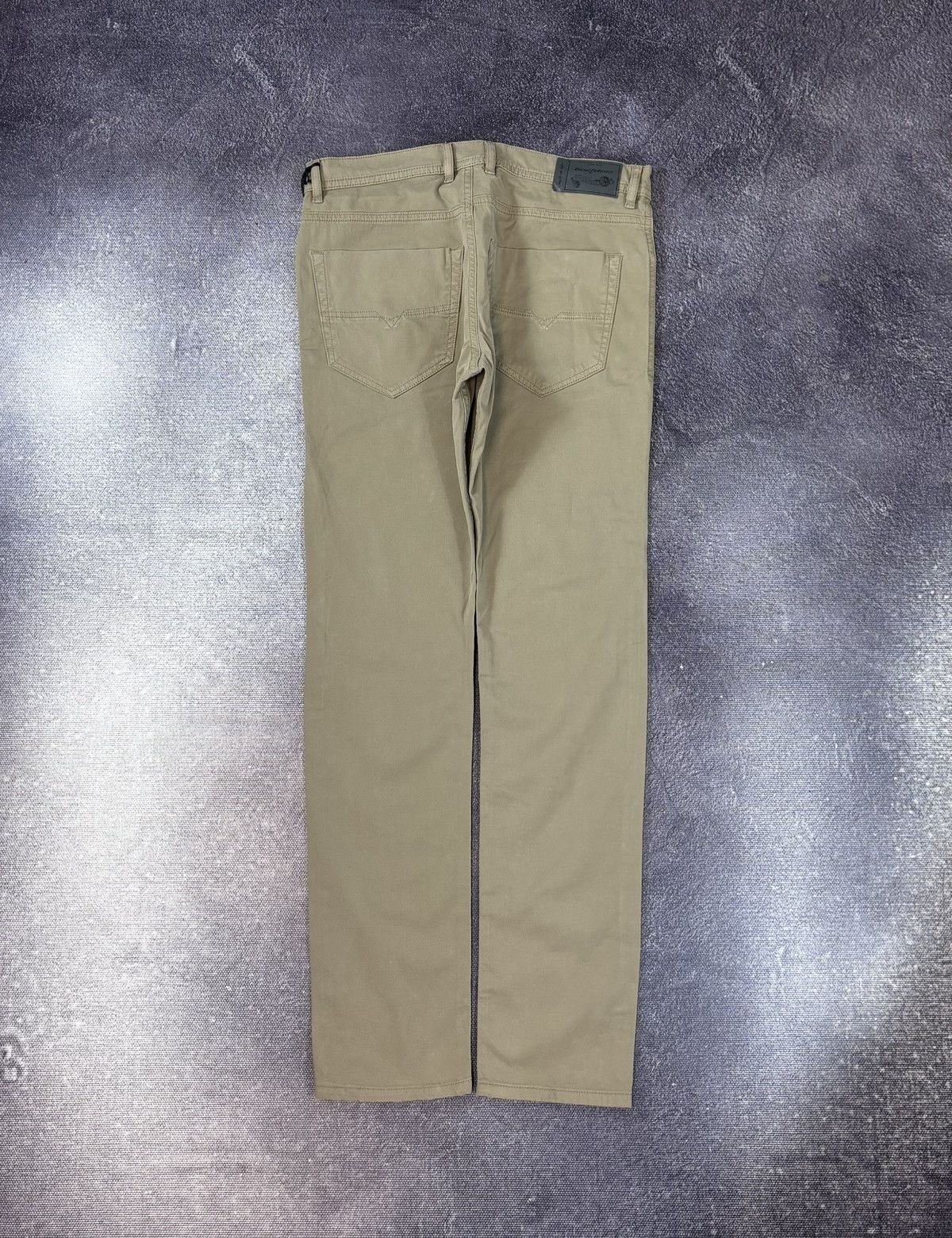 Diesel Diesel NWT Men’s Sand Beige Slim Fit Stretch Chino Pants Size US 30 / EU 46 - 2 Thumbnail