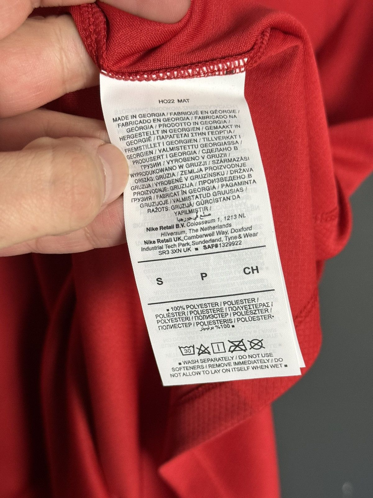 Nike New Poland National Team 22/23 Away Football Jersey T-Shirt Size US S / EU 44-46 / 1 - 6 Thumbnail