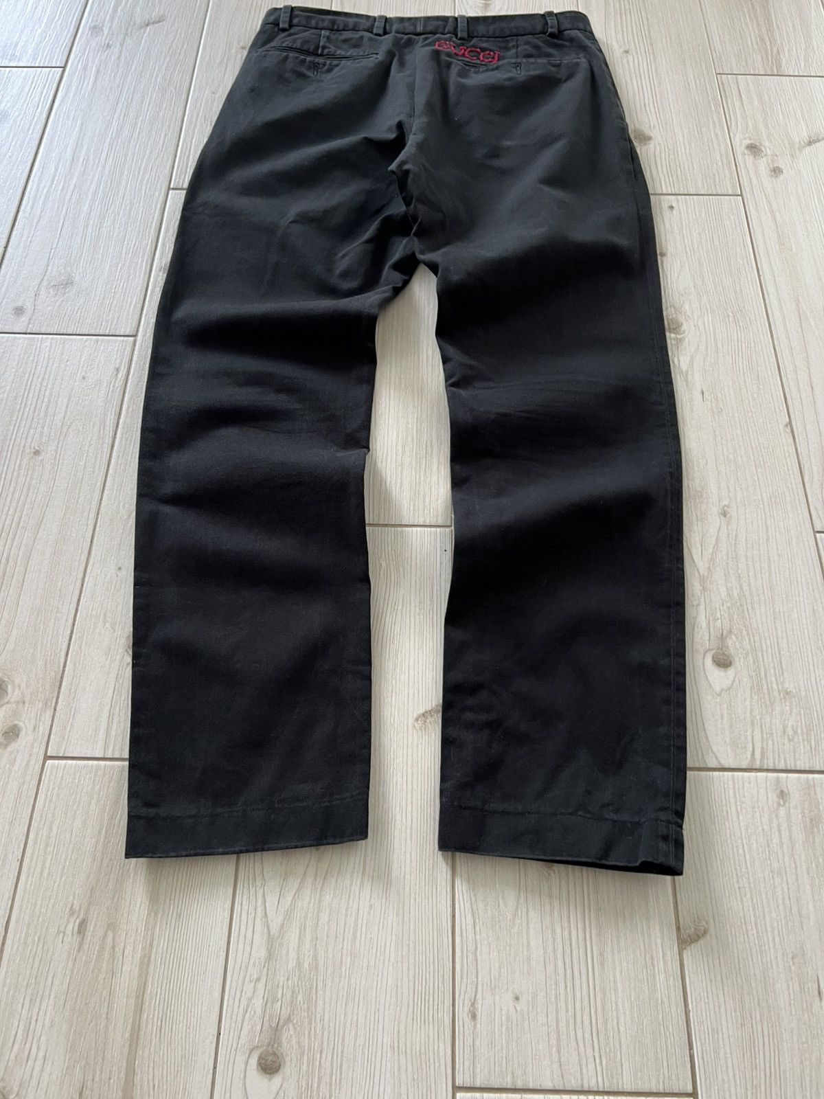 Gucci Gucci Pants Trousers Black Cotton Size US 28 / EU 44 - 3 Thumbnail