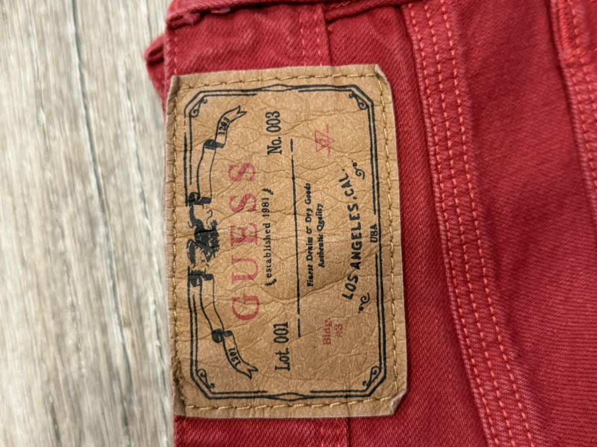 Guess Vintage Red Guess Jeans Size US 34 / EU 50 - 6 Thumbnail